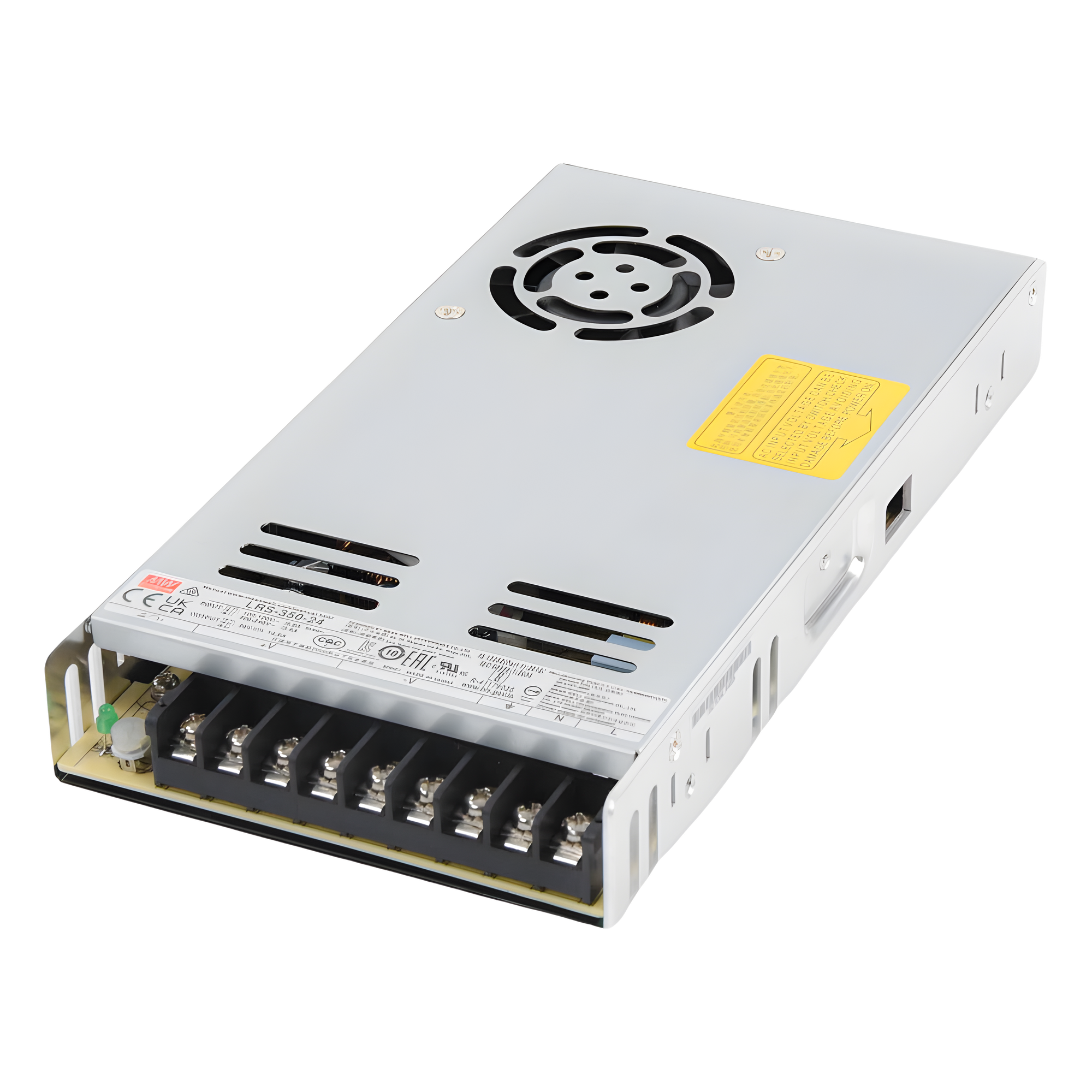Fuente de Poder Industrial Conmutada 350W de Potencia, 24Vcc, 14.6A