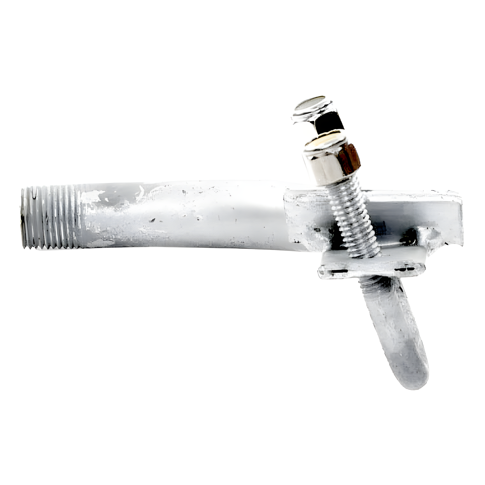 Montaje para Lámpara de Obstrucción / Acero Galvanizado en Caliente / Diámetro Máximo 1-1/4 Pulgadas / Compatible con Tramos STZ30G, STZ35G y STZ45G