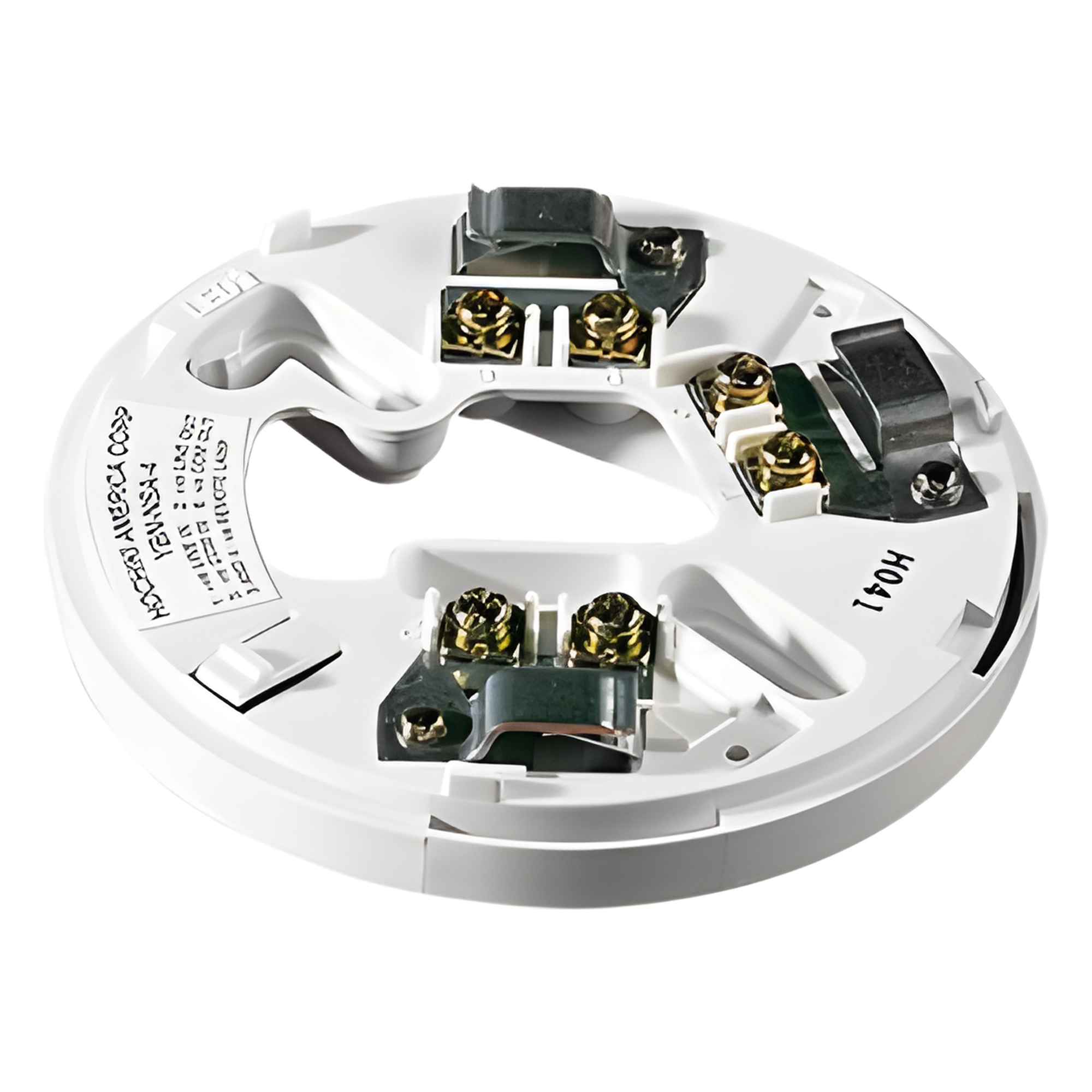 Base de Montaje para Sensor Analógico Direccional / 4 Pulgadas / Sistema Antimanipulación / Terminales de Tornillo / Diseño sin Componentes Electrónicos — HOCHIKI · SKU YBN-NSA-4