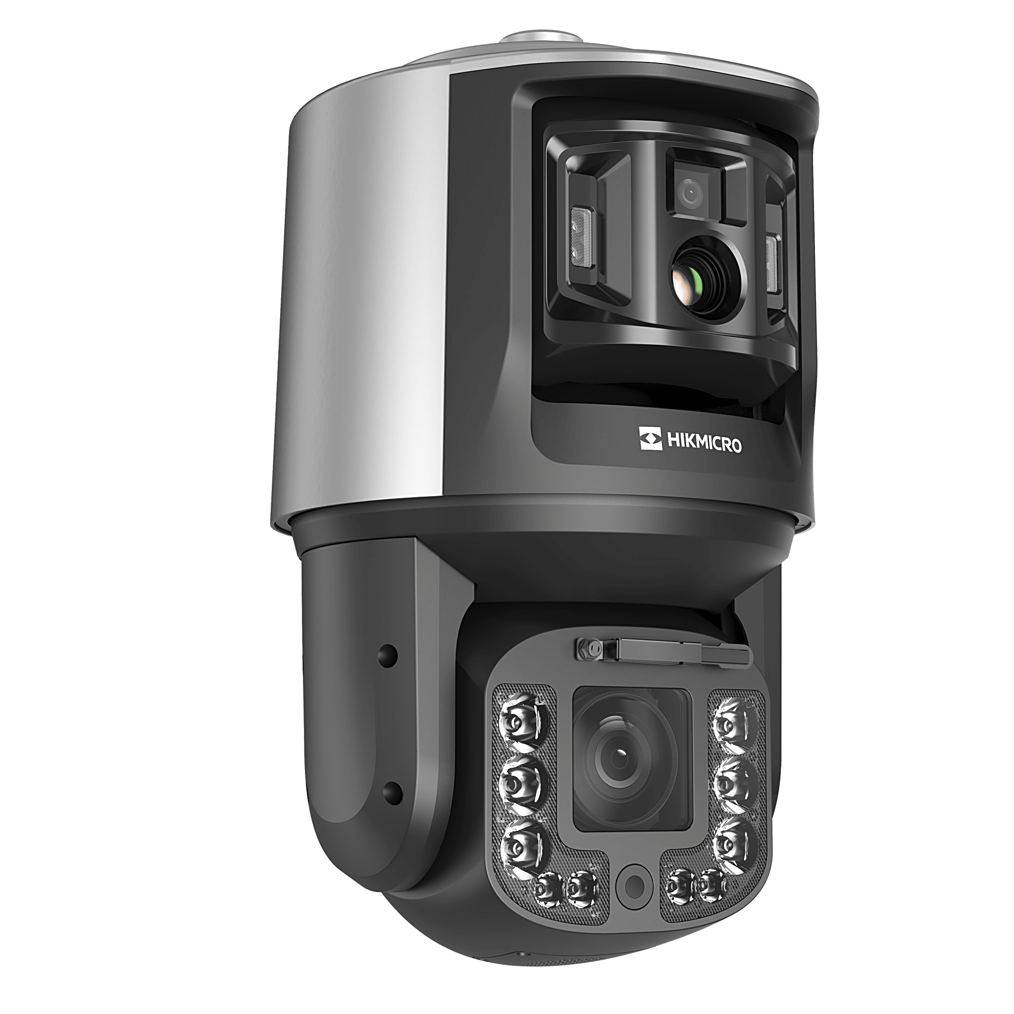 [TandemVu] Domo PTZ IP 4 Megapixel con 40X Zoom con Cámara Optica Fija de 4 Megapixel Cámara Térmica 256 x 192 con Lente 9.7 mm /  Protección perimetral