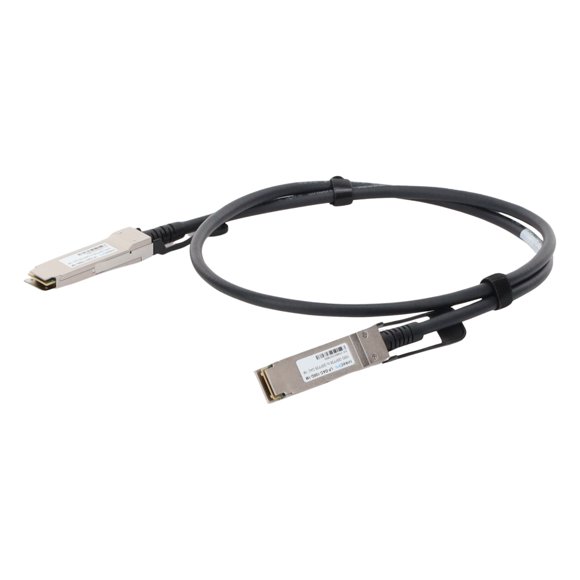 Cable DAC QSFP28 / 100 Gbps / Passive Direct Attach Copper / 1 m (3.28 ft) / Twinax