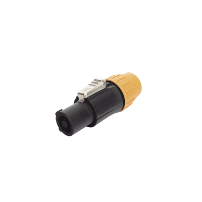 POWERCOM,  línea, neutro y conexión a tierra de seguridad preadaptada IP65 Color Negro