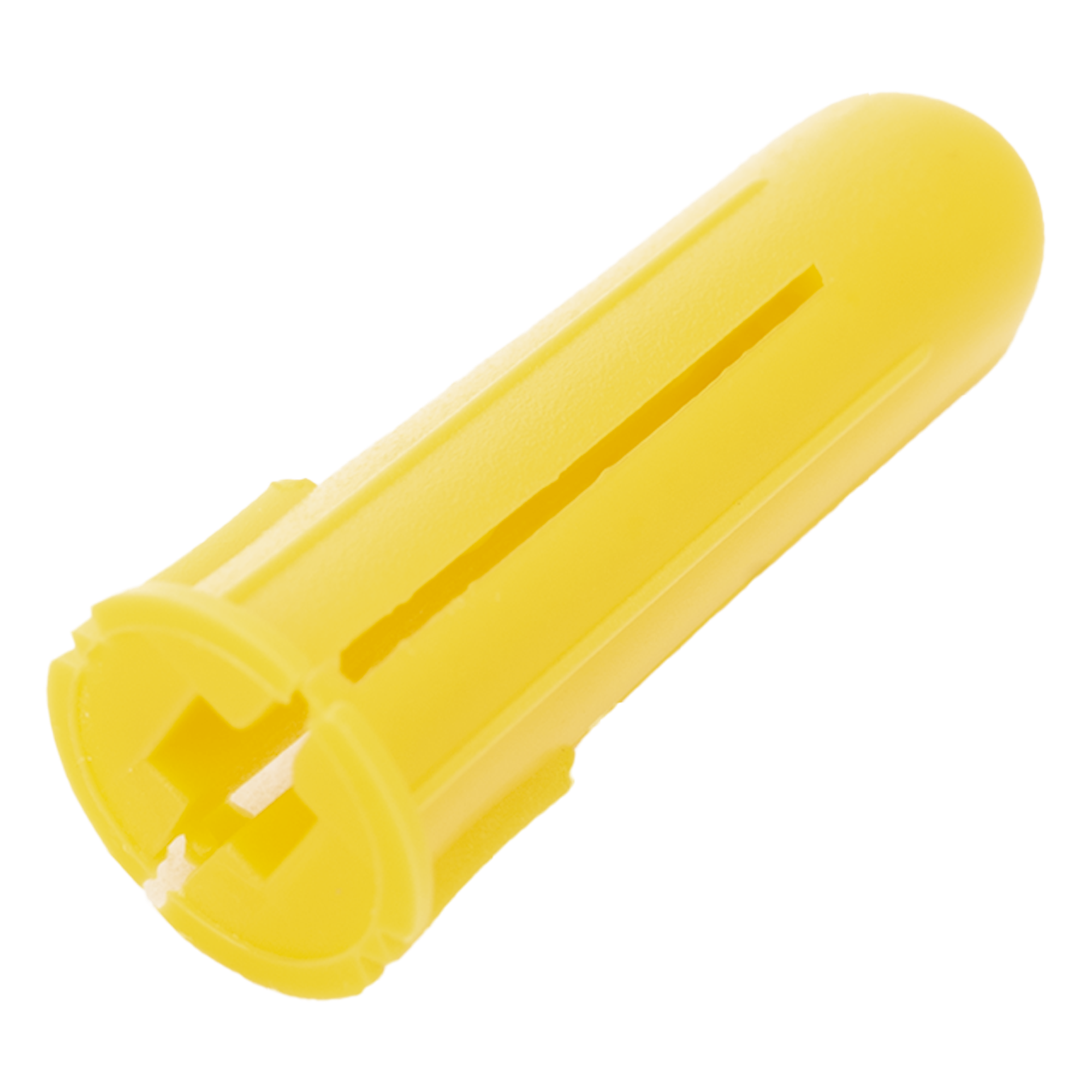 Paquete de 20 taquetes amarillo  1" y 20 tornillos 8mm x 1"