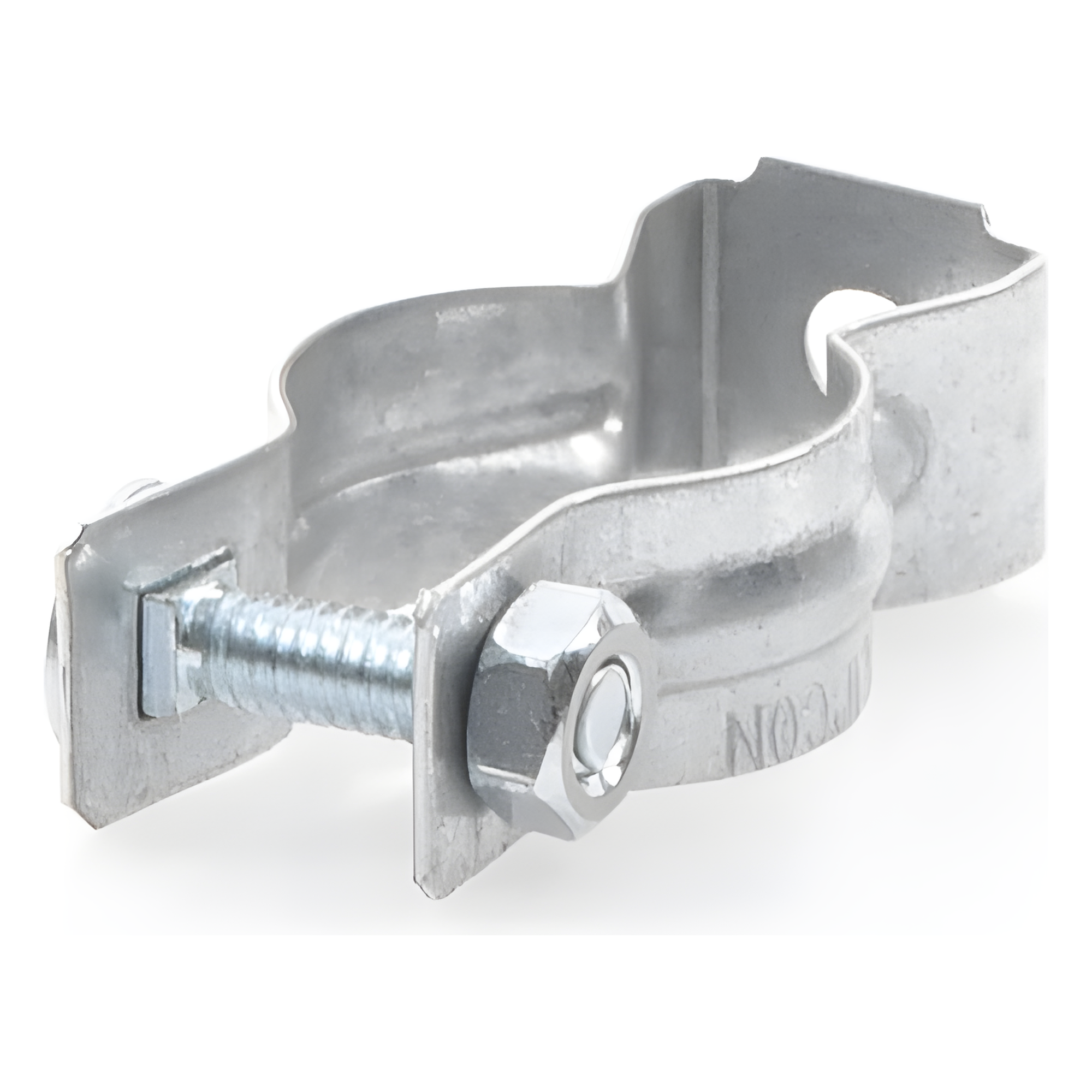 Clip para Tubo Conduit / 13 mm (1/2") / Acero Pregalvanizado / Tornillo 6.4 mm (1/4") / Separación de Superficies