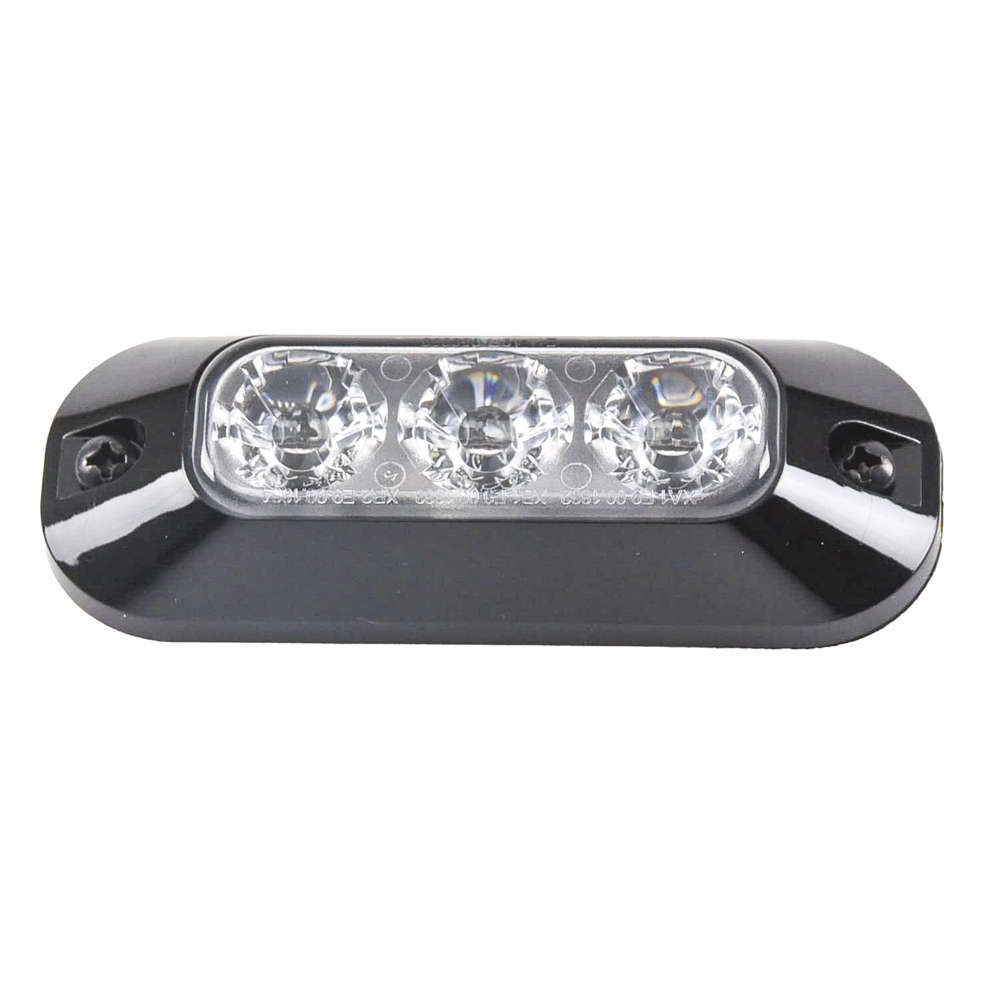 Luz Perimetral LED / 3 LEDs / 21 Patrones de Destello / 12-24 VCC / SAE J595 Clase I / Uso Interior y Exterior