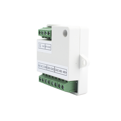 Módulo Seguro para Instalaciones SEGURAS en Controles de Acceso HIKVISION / Compatible con Biometricos Faciales Min Moe / Conexión RS-485  /  Soporta Botón de Salida y Chapa