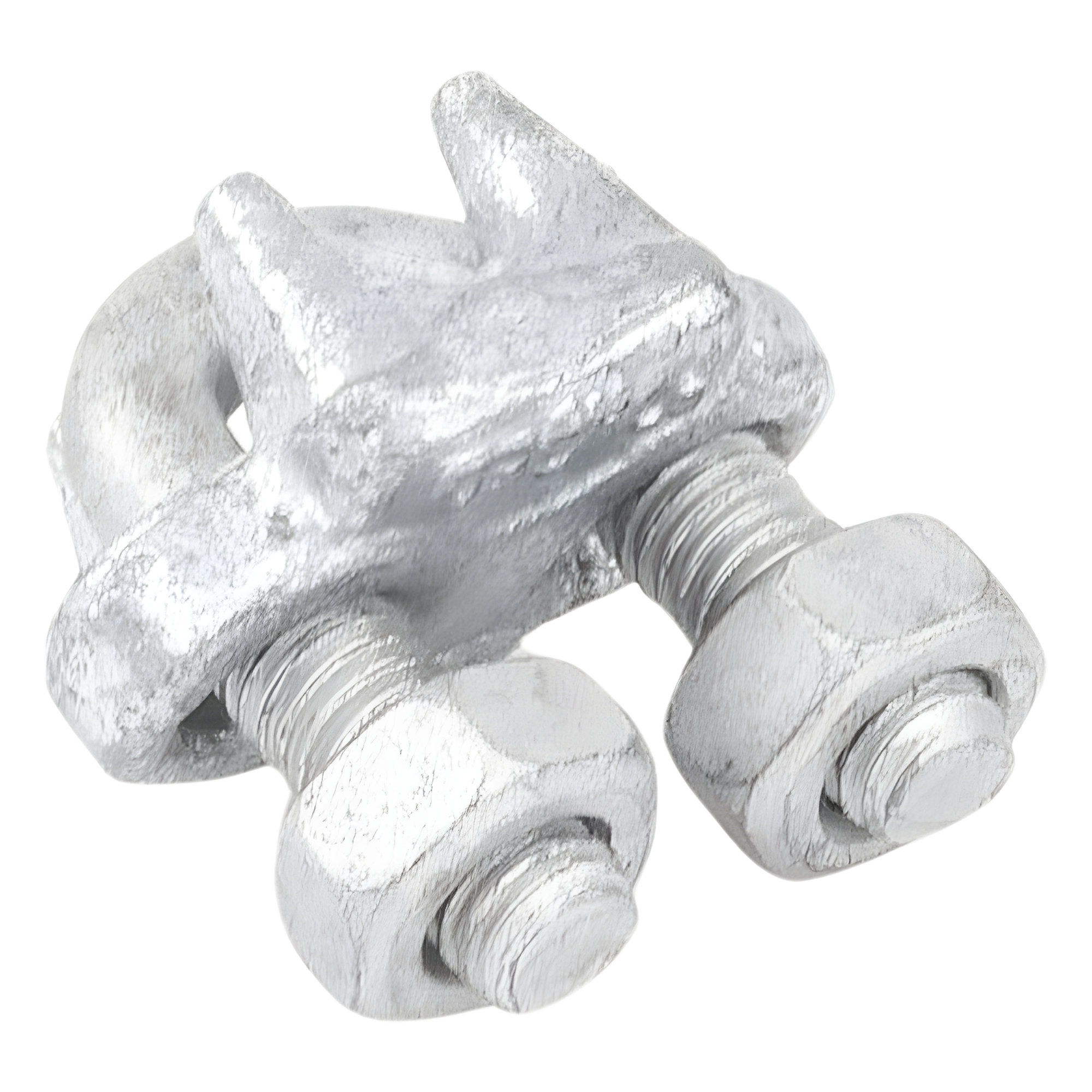 Nudo Perro Abrazadera / Acero Forjado / Cable 5/16" / Galvanizado en Caliente / Torque 50 N.m