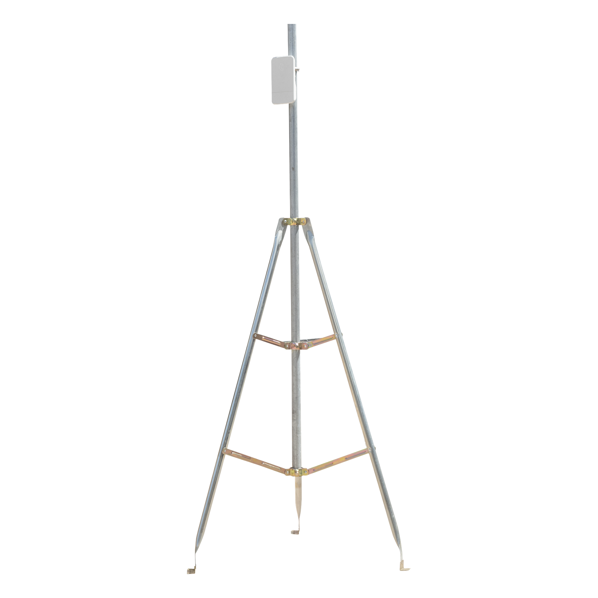 Kit de Montaje Trípode con Mástil / Acero Galvanizado / Altura Total 4.52 m (14.8 ft) / Capacidad 6 kg / Antenas Plato < 25 cm — LINKEDPRO BY EPCOM · SKU LP-TP-SLM-3