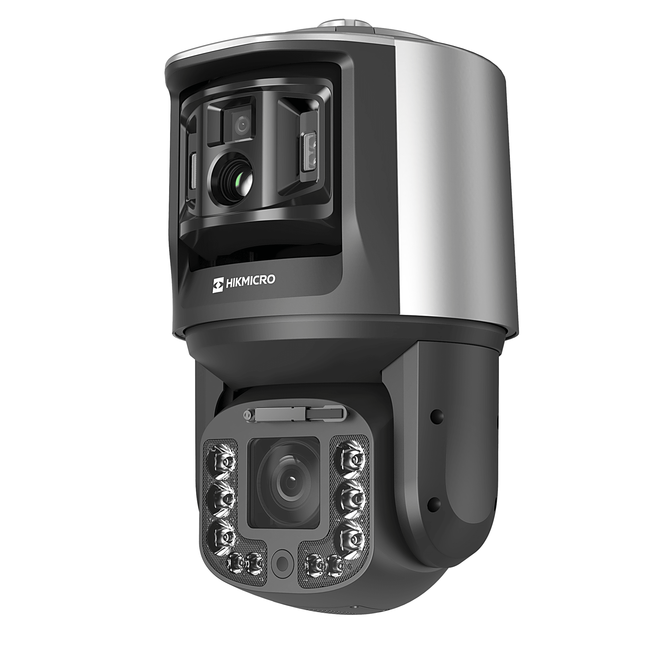 [TandemVu] Domo PTZ IP 4 Megapixel con 40X Zoom con Cámara Optica Fija de 4 Megapixel Cámara Térmica 256 x 192 con Lente 9.7 mm /  Protección perimetral