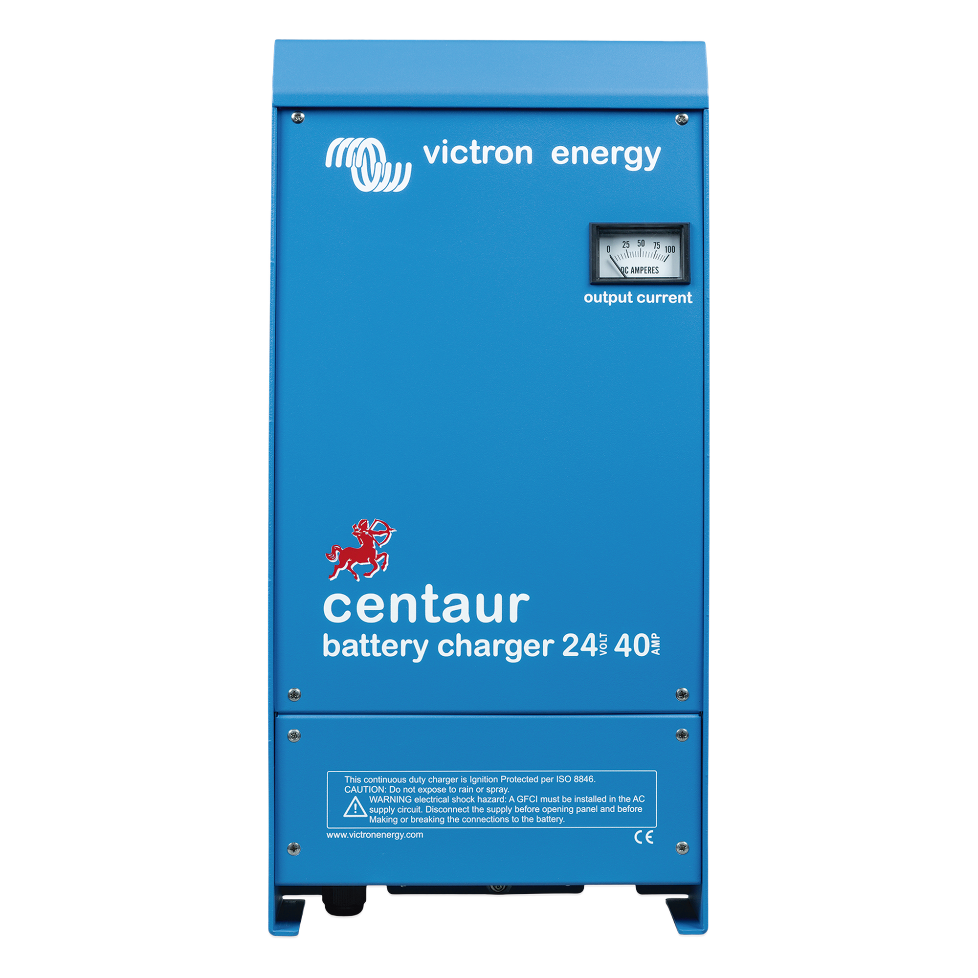 Cargador de Baterías / 24V / 40A / Tres Salidas Aisladas / Entrada Universal 90-265 VCA / Compensación de Temperatura — VICTRON ENERGY · SKU CC24/40