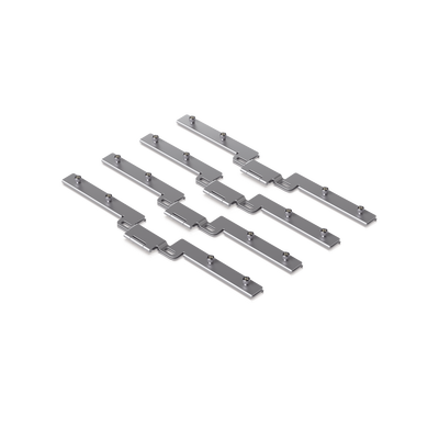 Kit de apilamiento/stack para unir 2 racks UniFi modelo U-RACK-6U-TL, para lograr un rack de 12 UR. No incluye los racks 