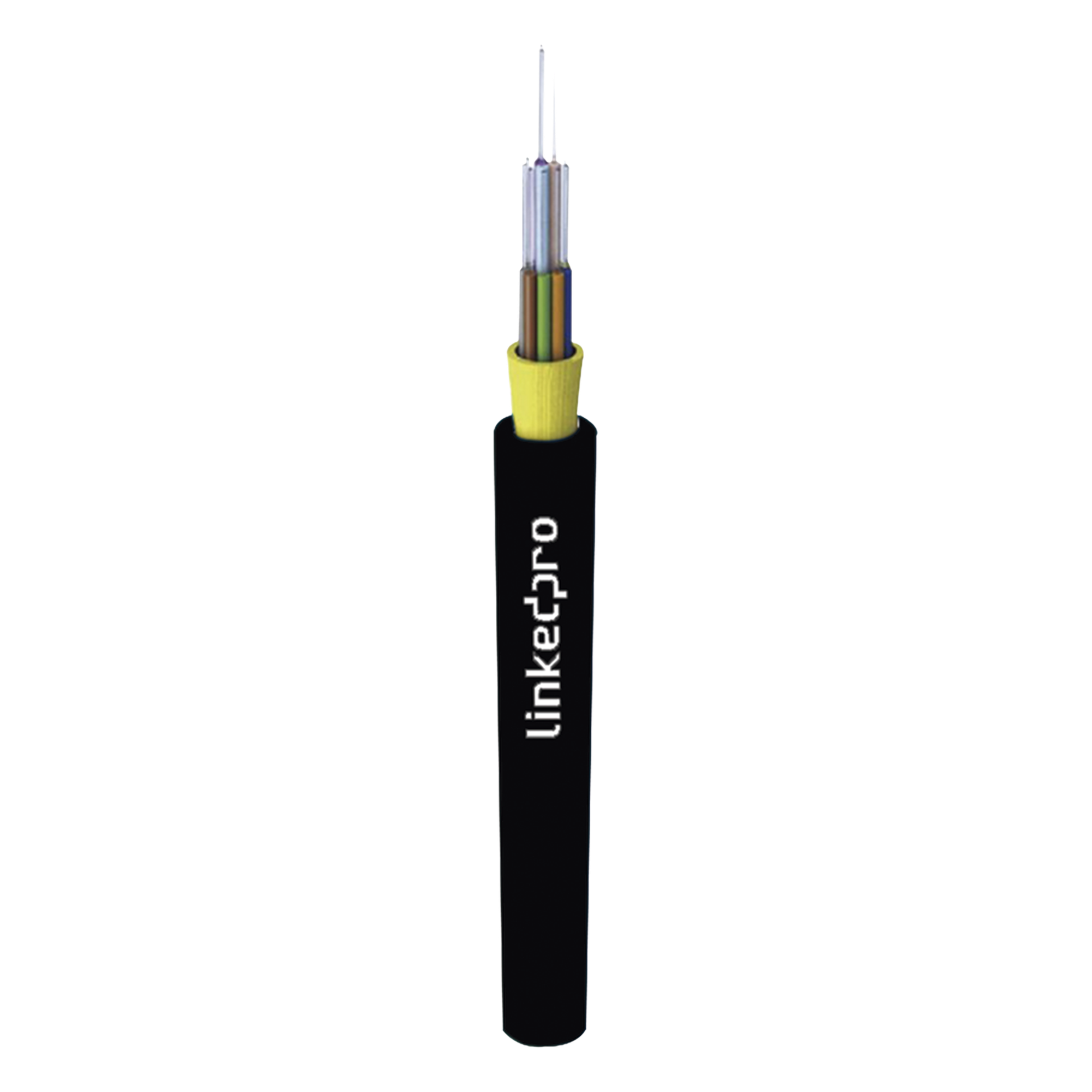 Cable de Fibra Óptica Multimodo OM4 50/125 / 6 Hilos / Tight Buffer 900µm / OFNR Riser / Interior-Exterior / 2000 m (6562 pies) Máx. — LINKEDPRO BY EPCOM · SKU LP-IOC-OM4-R-06