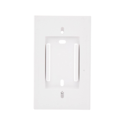 Soporte y tapa universal color blanco de PVC auto extinguible, para canaleta TEK100 (5595-10001)