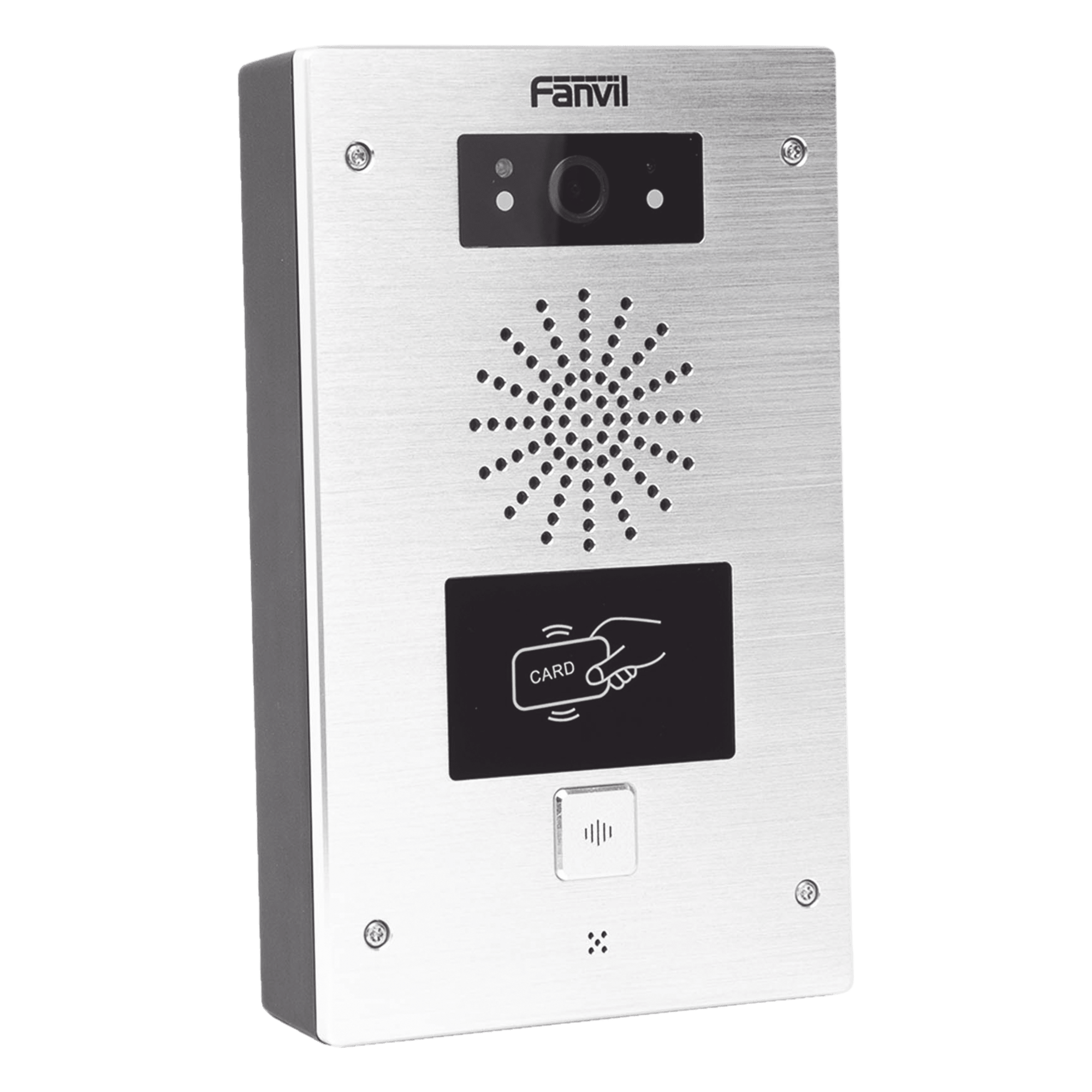 Video Portero IP / 2 Líneas SIP / Cámara HD 2MP / IR Nocturno / RFID / IP65 e IK10 / PoE 802.3af / Onvif / -40°C a 70°C — FANVIL · SKU I32V