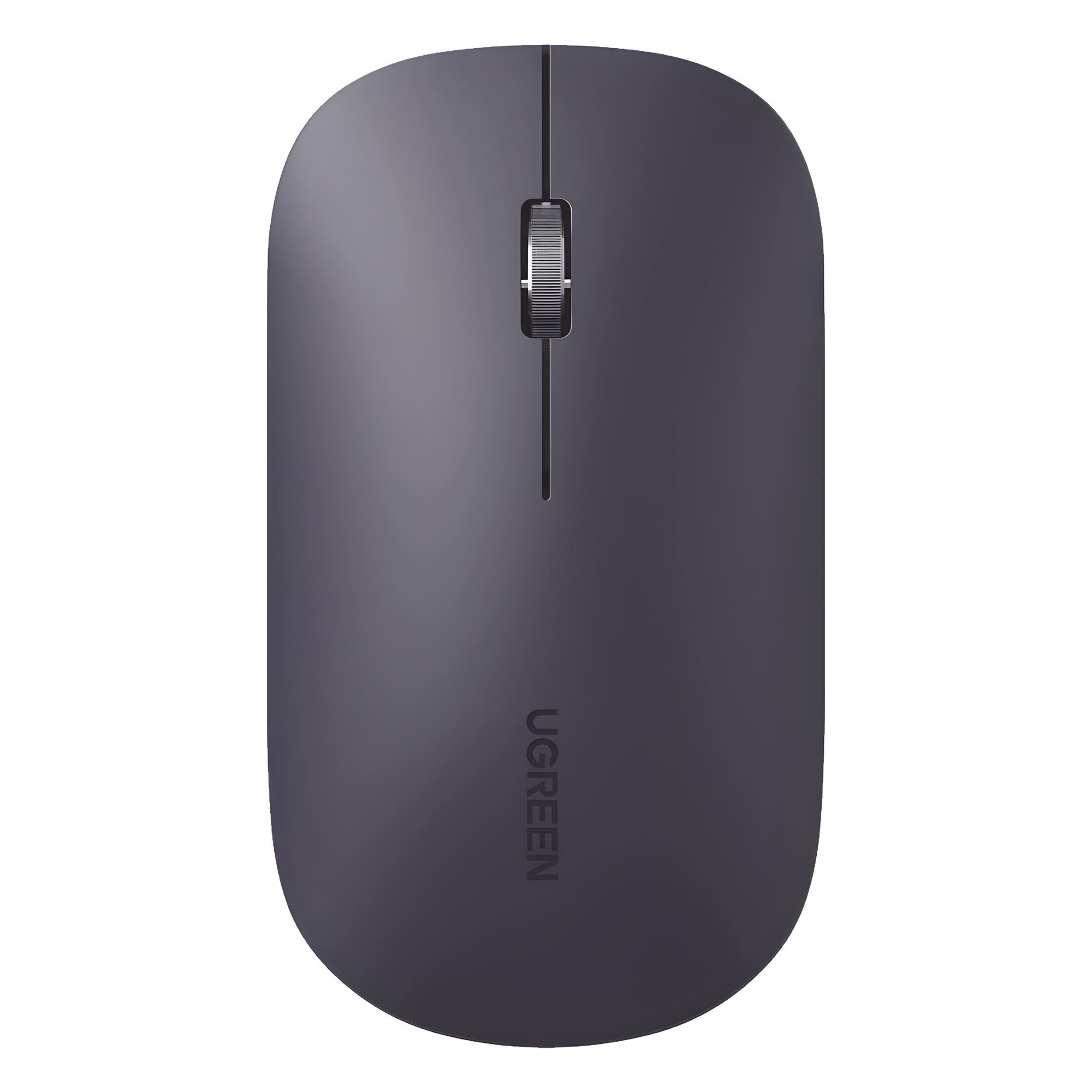 Mouse inalámbrico 2.4 GHz | Ultra Delgado y Silencioso | DPI 1000/1600/2000/4000 (Ajustable)  | Alcance 10m | Scroll de Aluminio | Adaptable a diferentes superficies | Diseño suave al tacto | Contiene Receptor USB | Color Negro.