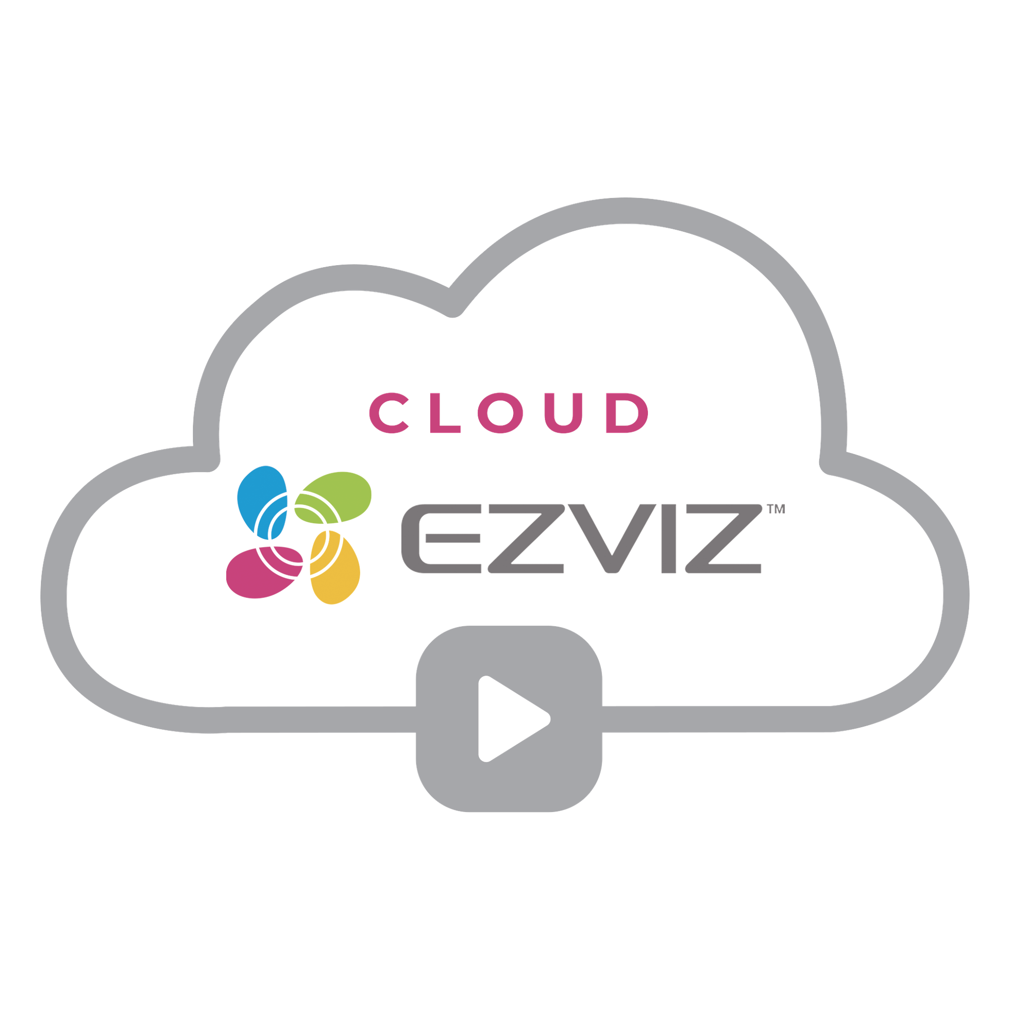 Licencia de Almacenamiento en Nube / 30 Días de Retención / 1 Dispositivo / Grabación por Movimiento / Suscripción Anual — EZVIZ · SKU EZ-CLOUD/30A