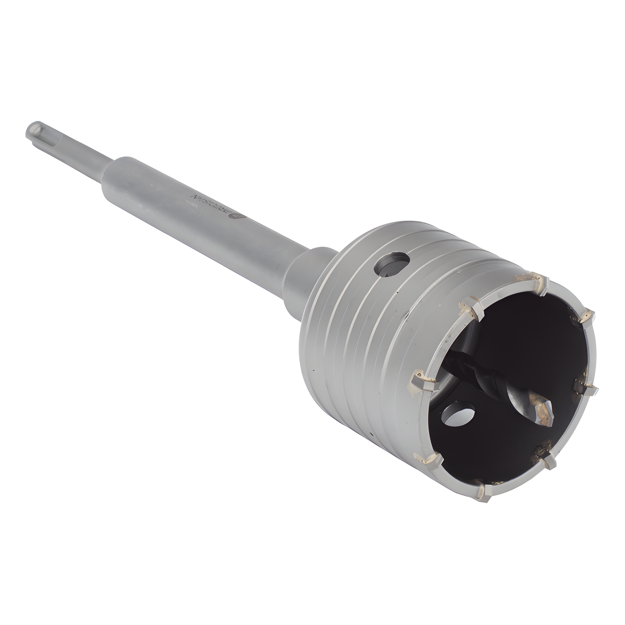 Broca Pasamuros SDS, Sacabocado para Concreto de 65mm con Extensión de 220mm 