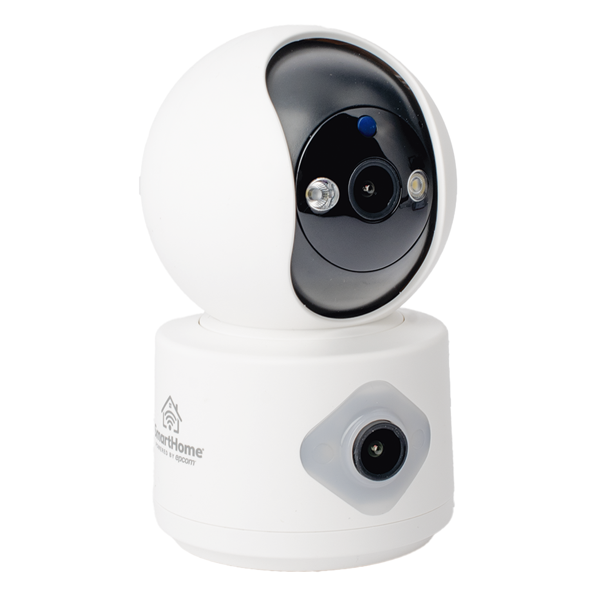 Cámara IP WiFi / Doble Lente 3MP / Pan 320° / Tilt 70° / Autoseguimiento / IR 10 m (32.8 ft) / Audio Bidireccional / microSD 128GB