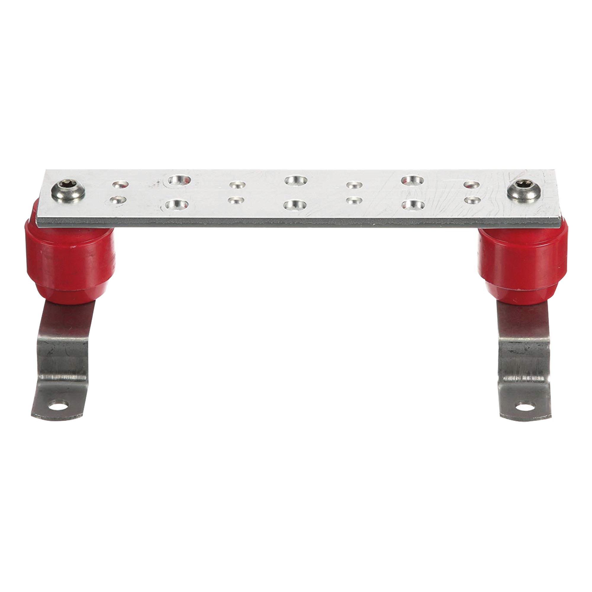 Barra de Puesta a Tierra para Telecomunicaciones / 1/4in x 2in x 10in (0.64cm x 5.08cm x 25.4cm) / Cobre Estañado / 7 Posiciones / TIA-607-C — PANDUIT · SKU GB2B0304TPI-1