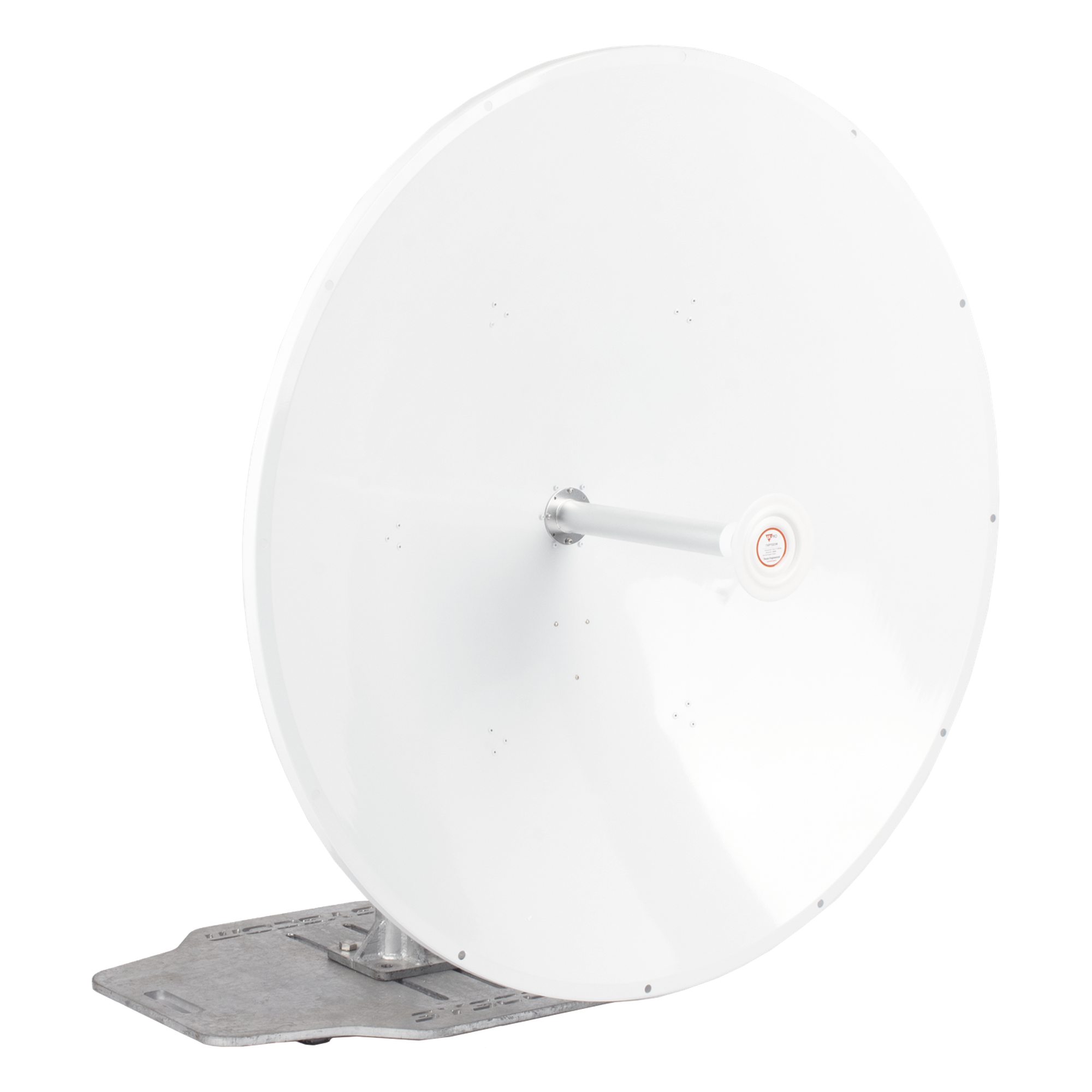 Antena Direccional / 5.1 a 7.125 GHz / Ganancia 36 dBi / 1.2 m (3.9 ft) / Doble Polarización V/H / Ángulo 3° / RP-SMA Hembra