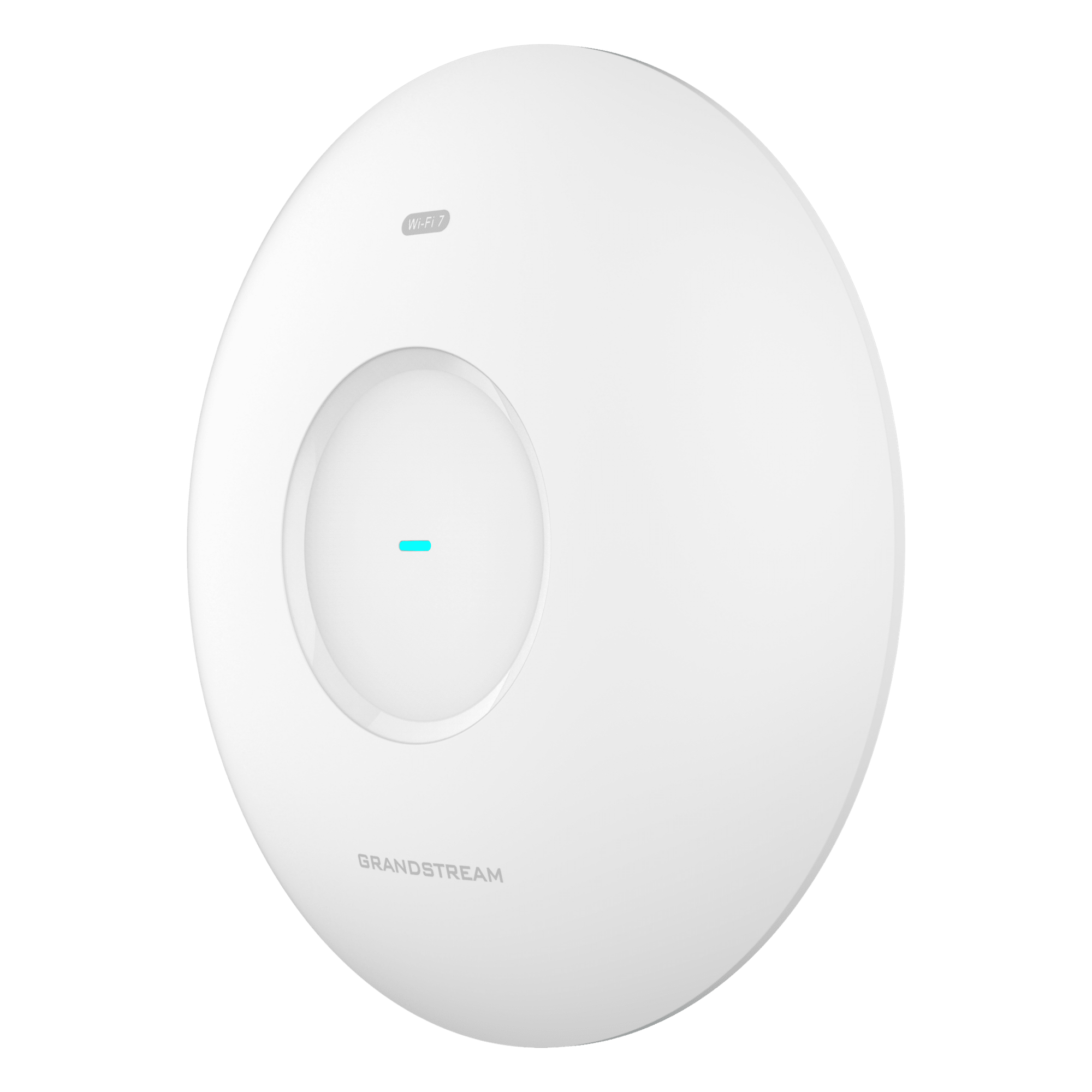 Punto de Acceso Wi-Fi 7 / Triple Banda BE11000 / Throughput 11 Gbps / 384 Clientes Simultáneos / 2 Puertos 5G Ethernet PoE+ / Cobertura 175 m (574.1 ft) / BLE 5.3 — GRANDSTREAM · SKU GWN7672