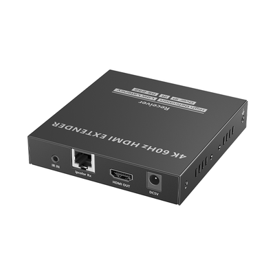 Receptor Compatible para Kit TT582 | 4K @60Hz | Cat 6, 6a y 7 |  hasta 120 metros | 