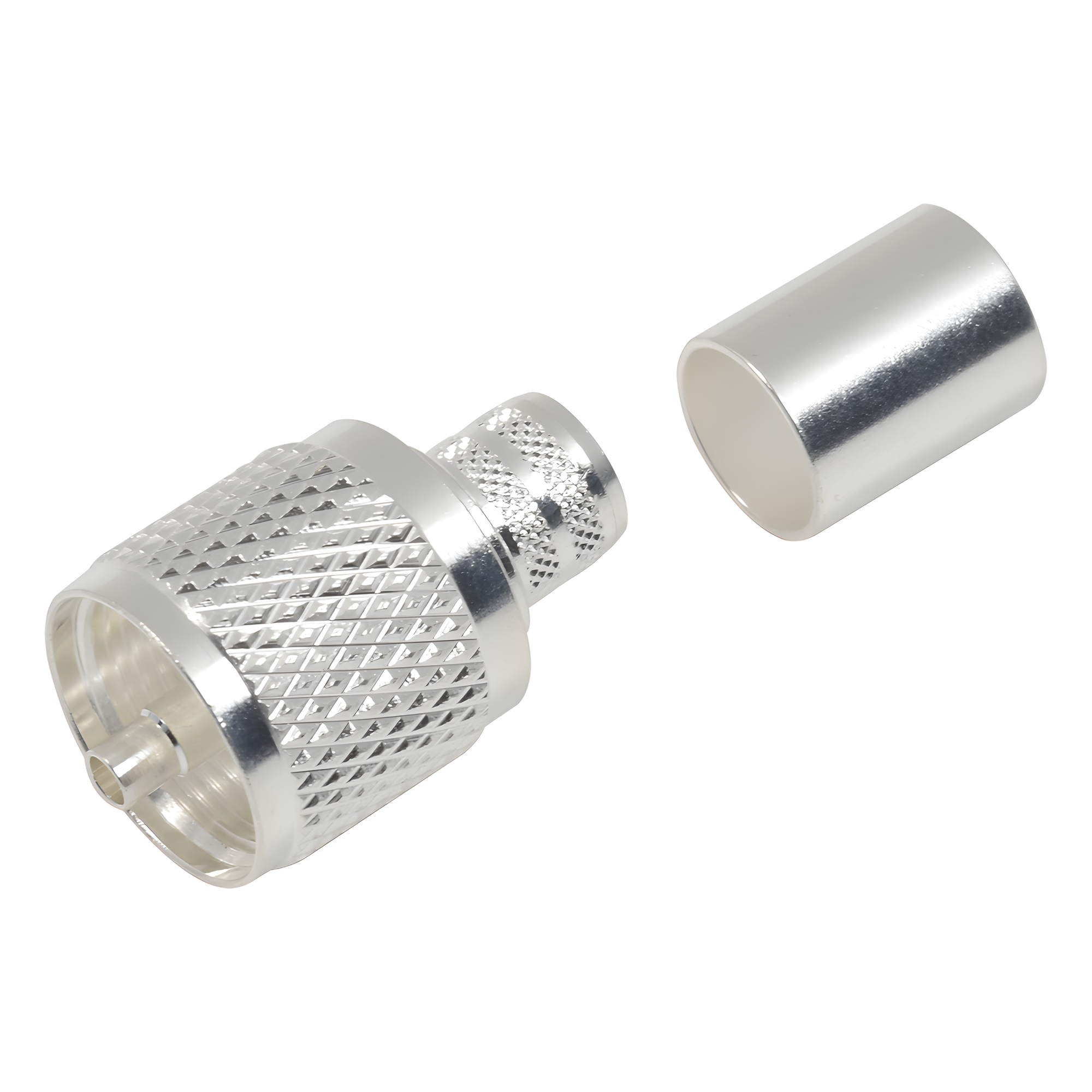 Conector UHF Macho (PL-259) para cables RG-8/U, RG-214/U, BELDEN 8268.