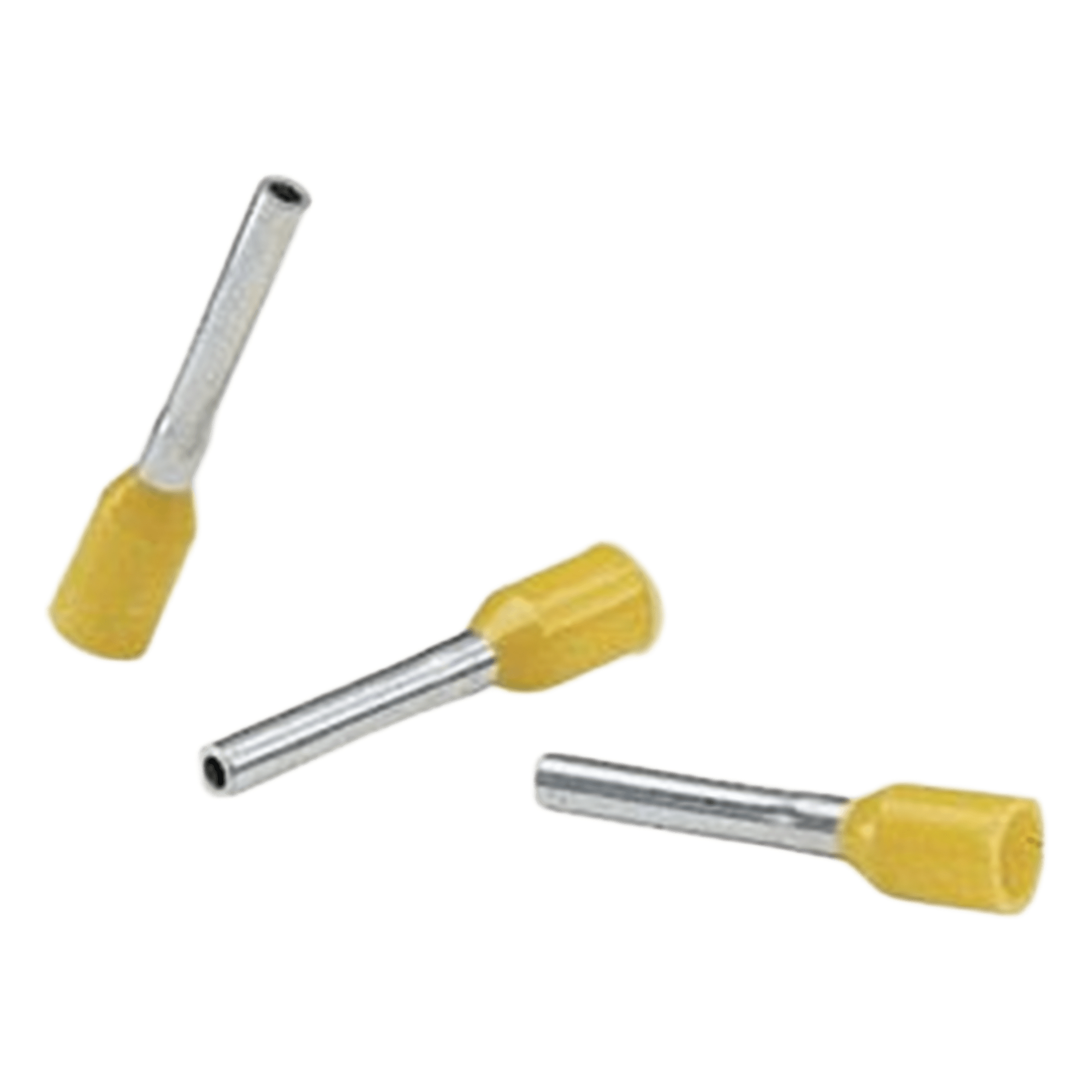 Férula Aislada / 4 AWG / PIN 16 mm / Mango Amarillo / 50 pz — PANDUIT · SKU FSD85-16-L