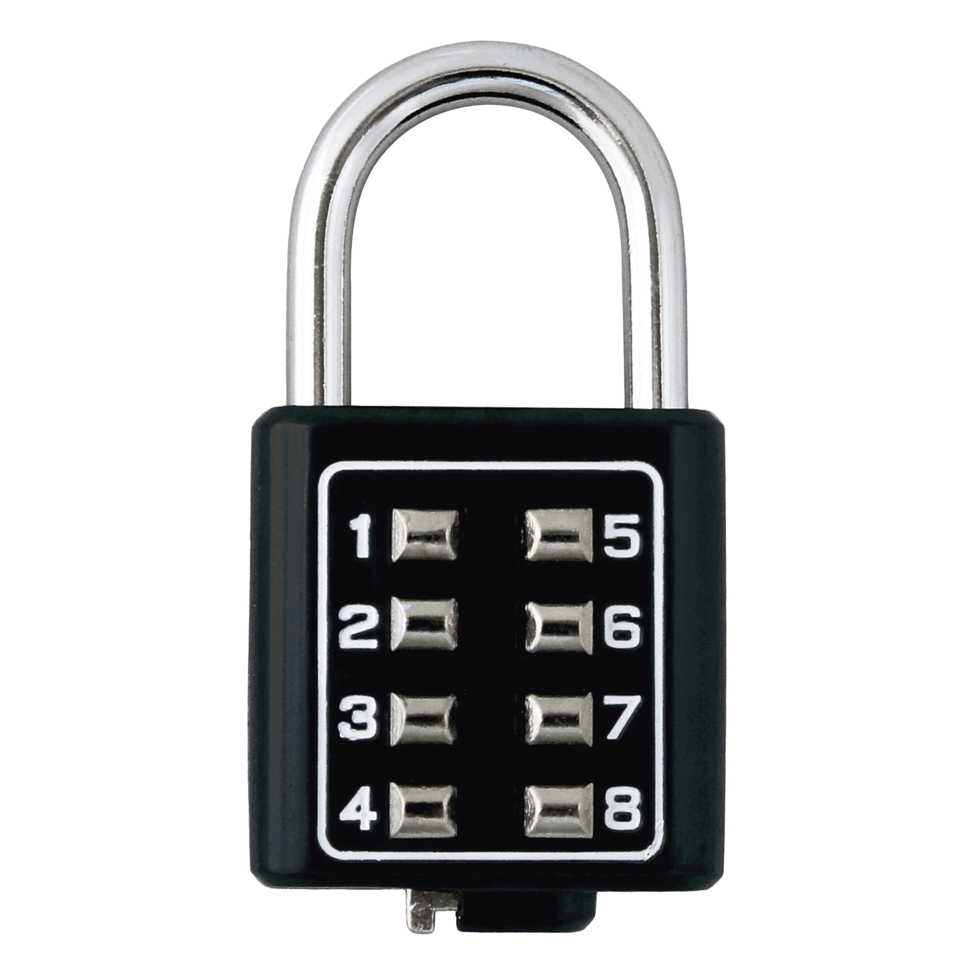Candado Digital de Combinación / 35 mm / 4 Dígitos / Apertura sin Llave / Acabado Negro — PHILLIPS-ASSA ABLOY · SKU MX2782