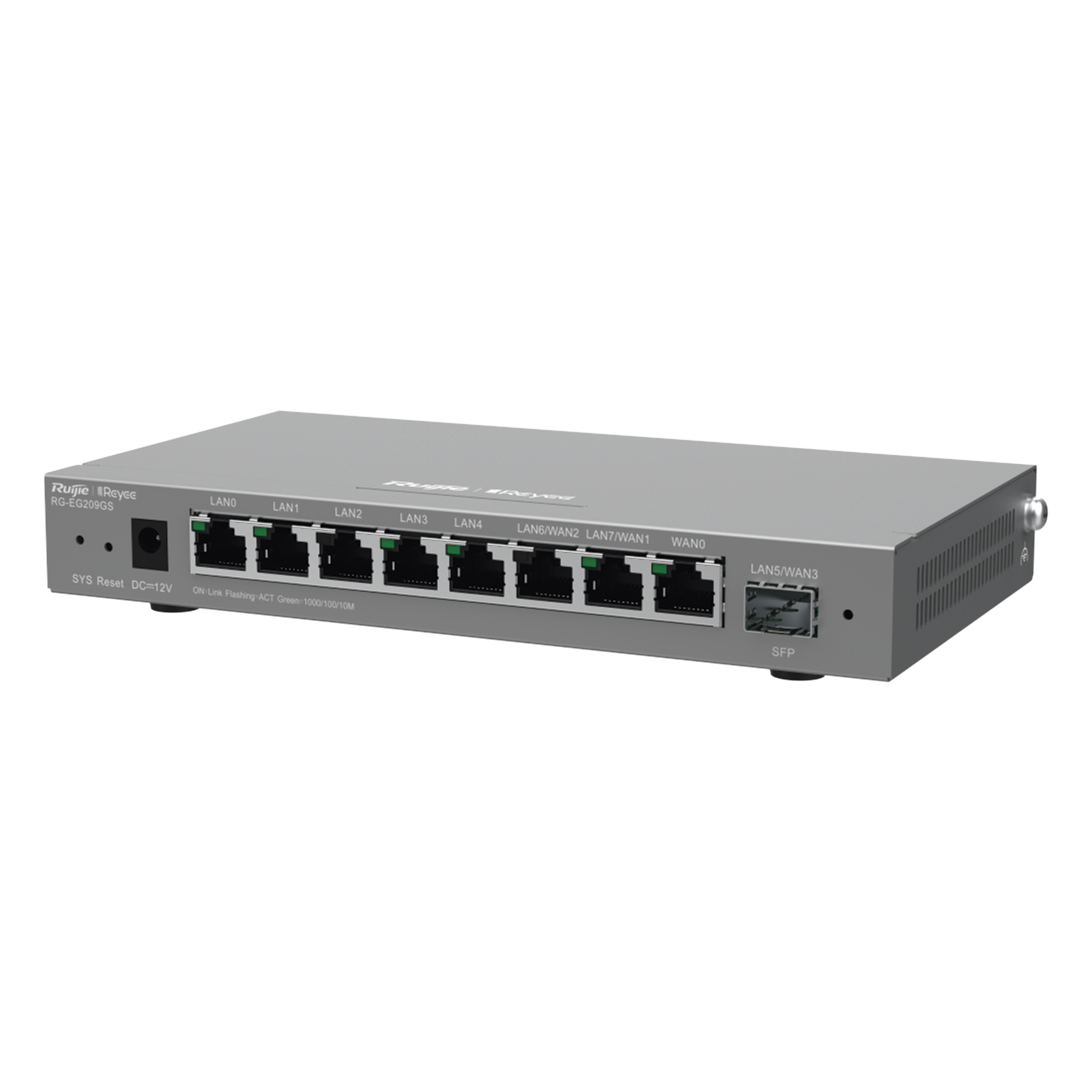Router Balanceador / 4 Servicios WAN / SD-WAN 80 Mbps / 600 Mbps Rendimiento / 200 Clientes / 16 VLAN / Montaje Rack