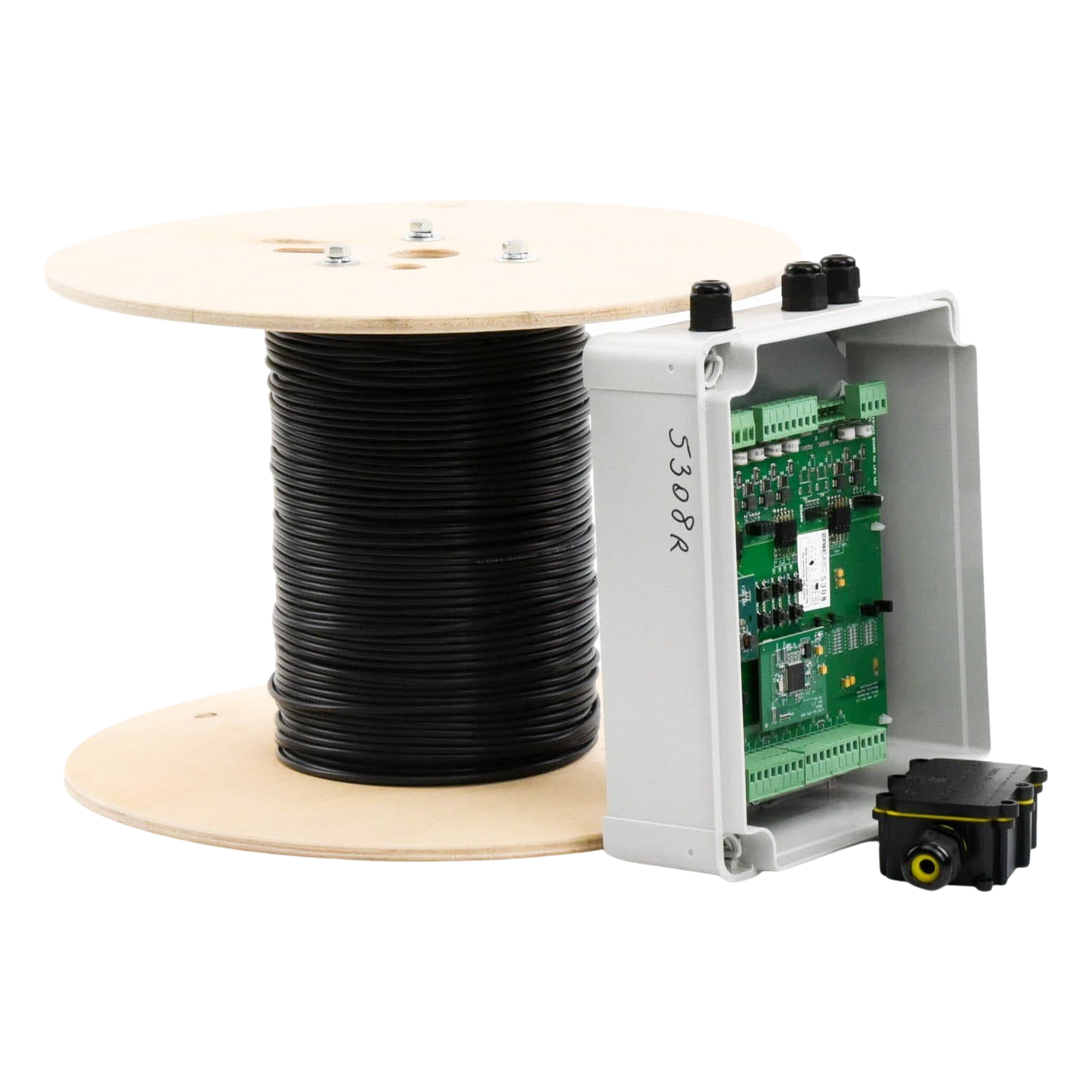 MICALERT Cable Sensor para Paredes, barandales , Rejas rígidas / 1 zona de 152 metros de proteccion