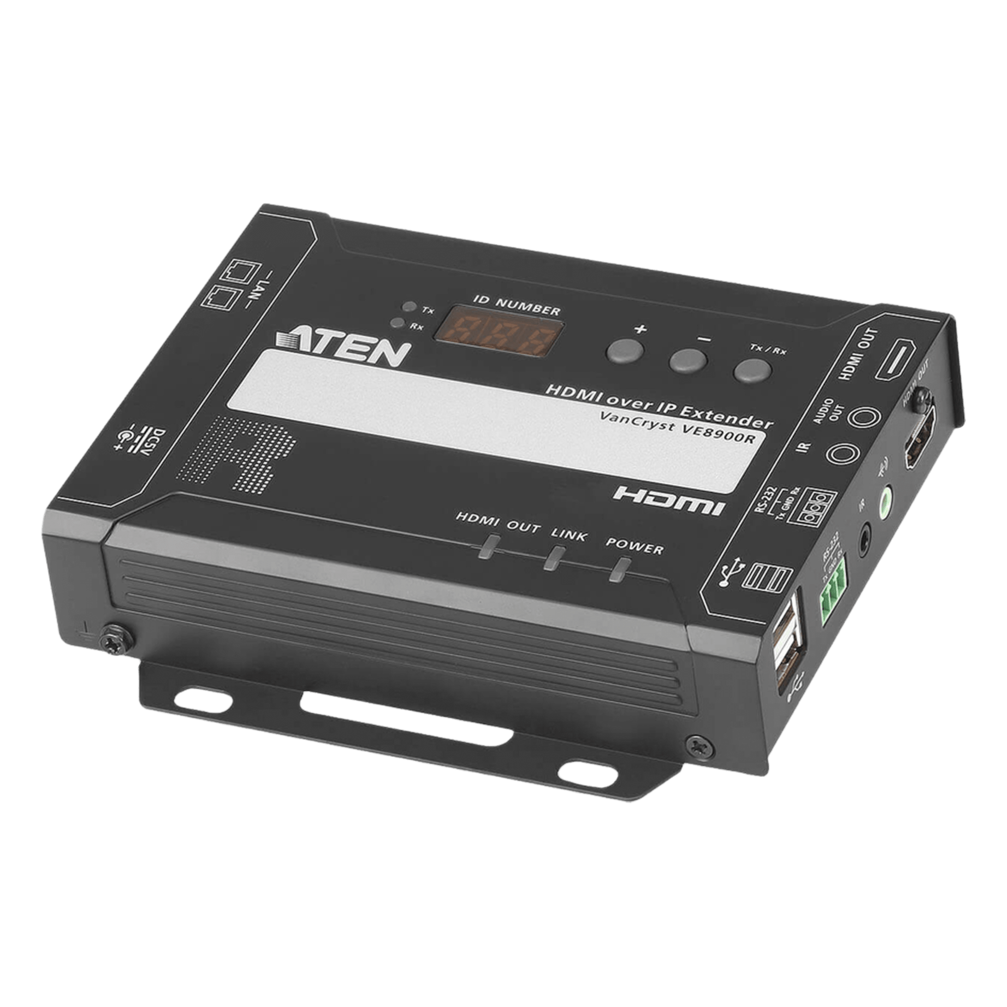 Receptor HDMI sobre IP / 1080p / 100m (328 pies) / Full HD / Sin PC ni software — ATEN · SKU VE8900R