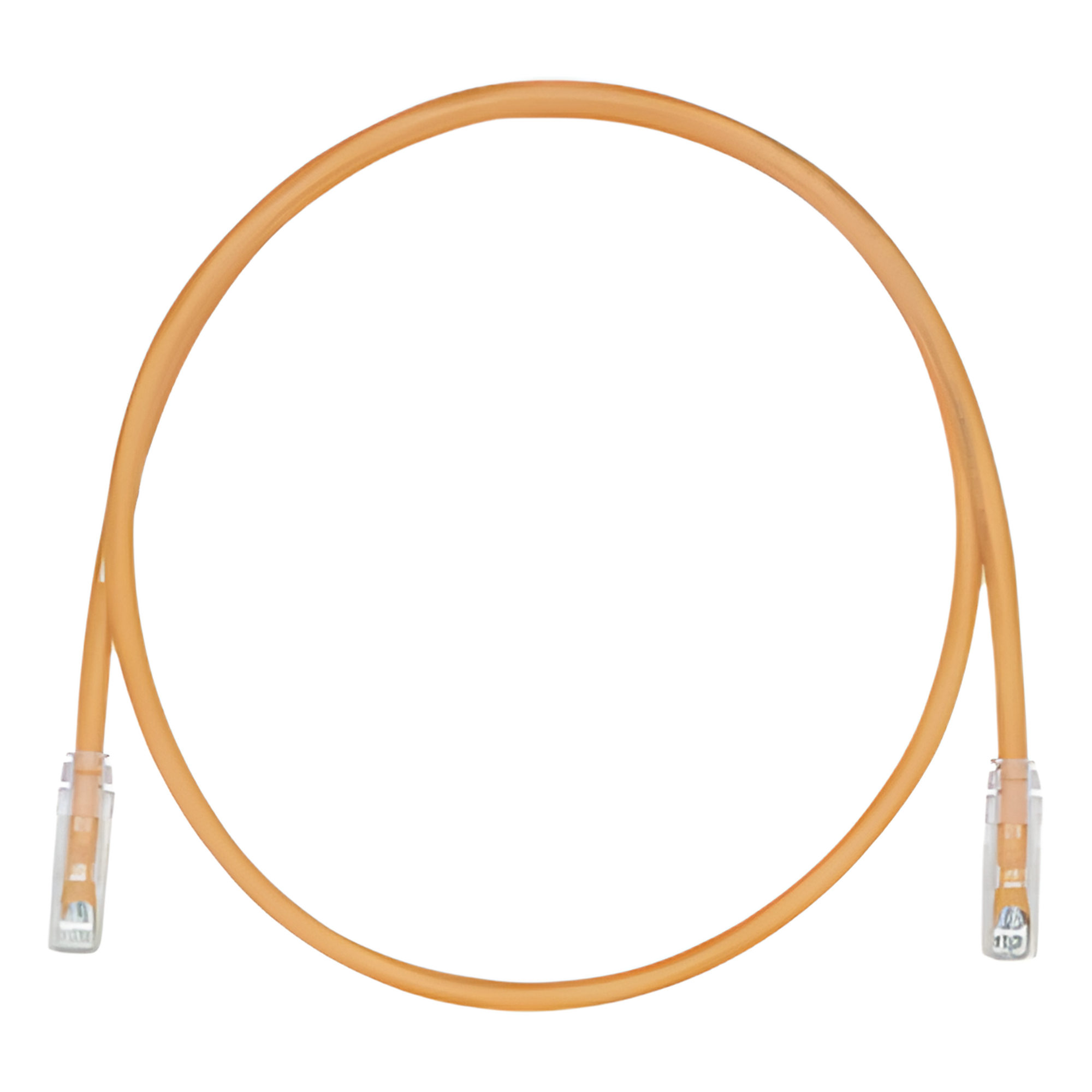 Cable de Parcheo / UTP Cat5e / 28AWG / 0.30 m (1 pie) / LSZH / Naranja — PANDUIT · SKU UTP28CH1OR