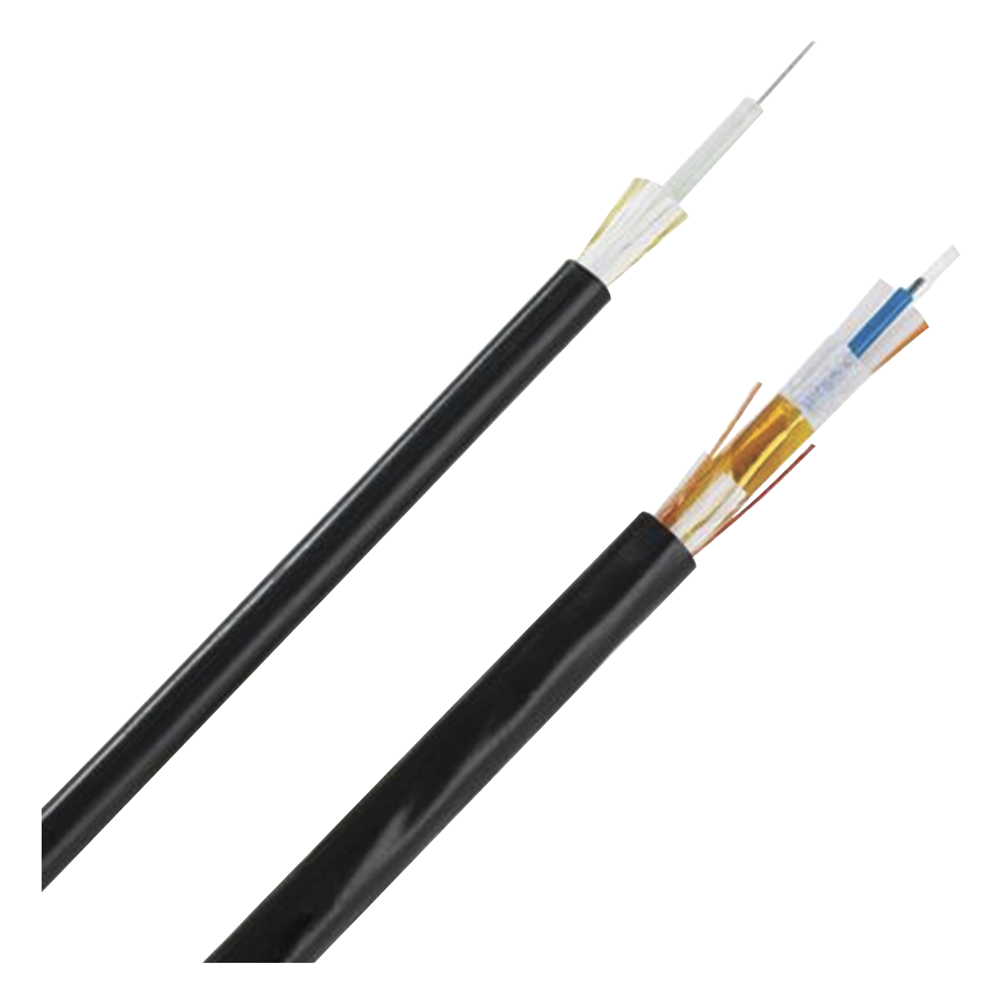Cable de Fibra Óptica / 12 Hilos / Multimodo OM3 50/125 / Loose Tube 250μm / OFNP Plenum / Dieléctrico / Interior-Exterior / 0.61 m (2 pies) Marcas — PANDUIT · SKU FOCPX12Y
