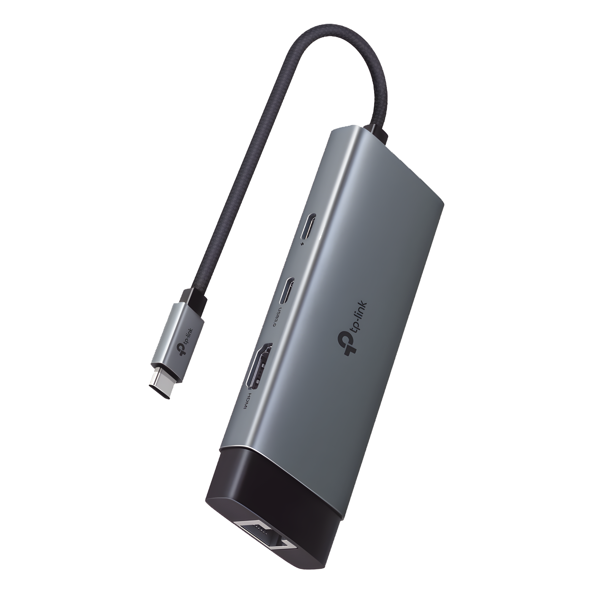 Adaptador HUB / 6 en 1 / USB-C / HDMI 4K@60Hz / Ethernet Gigabit / 100W PD / 4.65 x 1.69 x 0.56 in — TP-LINK · SKU UH6120C