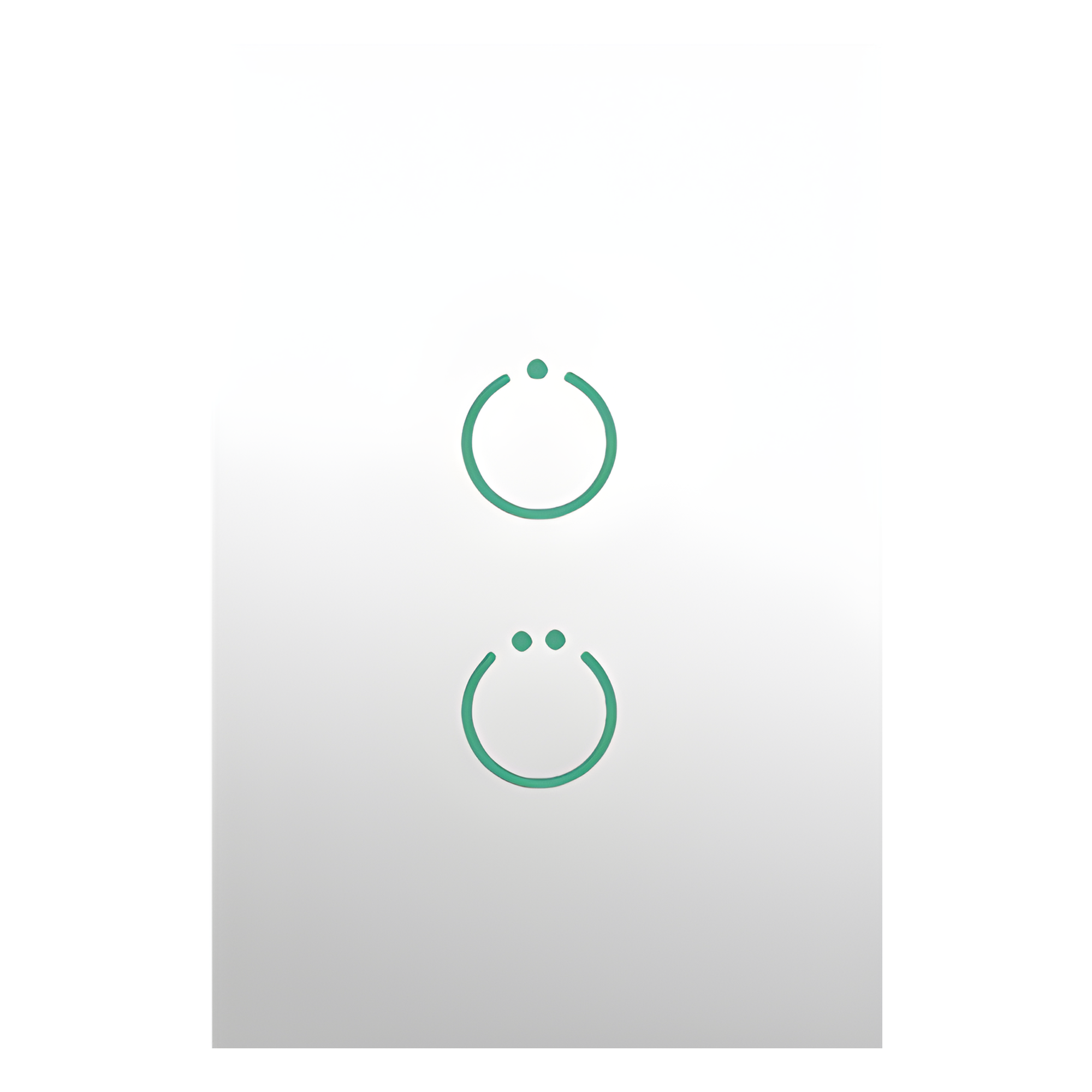 Interruptor Inteligente Z-Wave / Panel Táctil 2 Botones / Sin Cable Neutro / AC 85~260V / Protección 15A / Z-Wave 700 — SMARTHOME BY EPCOM · SKU MHS512SL