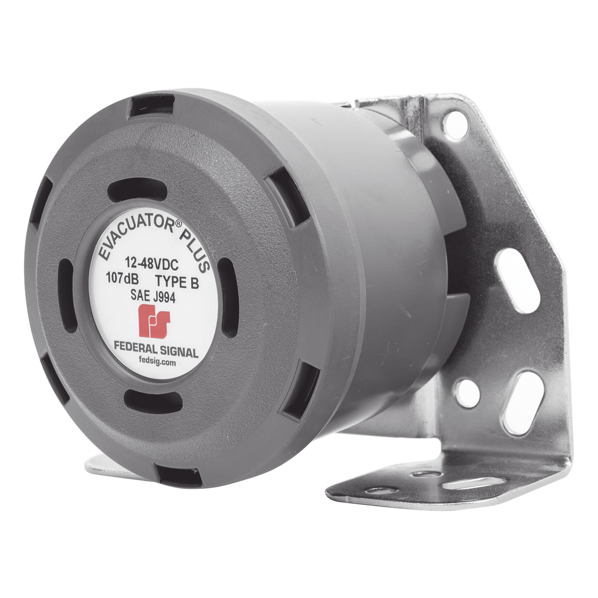 Alarma de Reversa Vehicular / 107 dB(A) / 12-48 Vcc / SAE J994 Type B / IP para Exteriores — FEDERAL SIGNAL · SKU 210335SSG