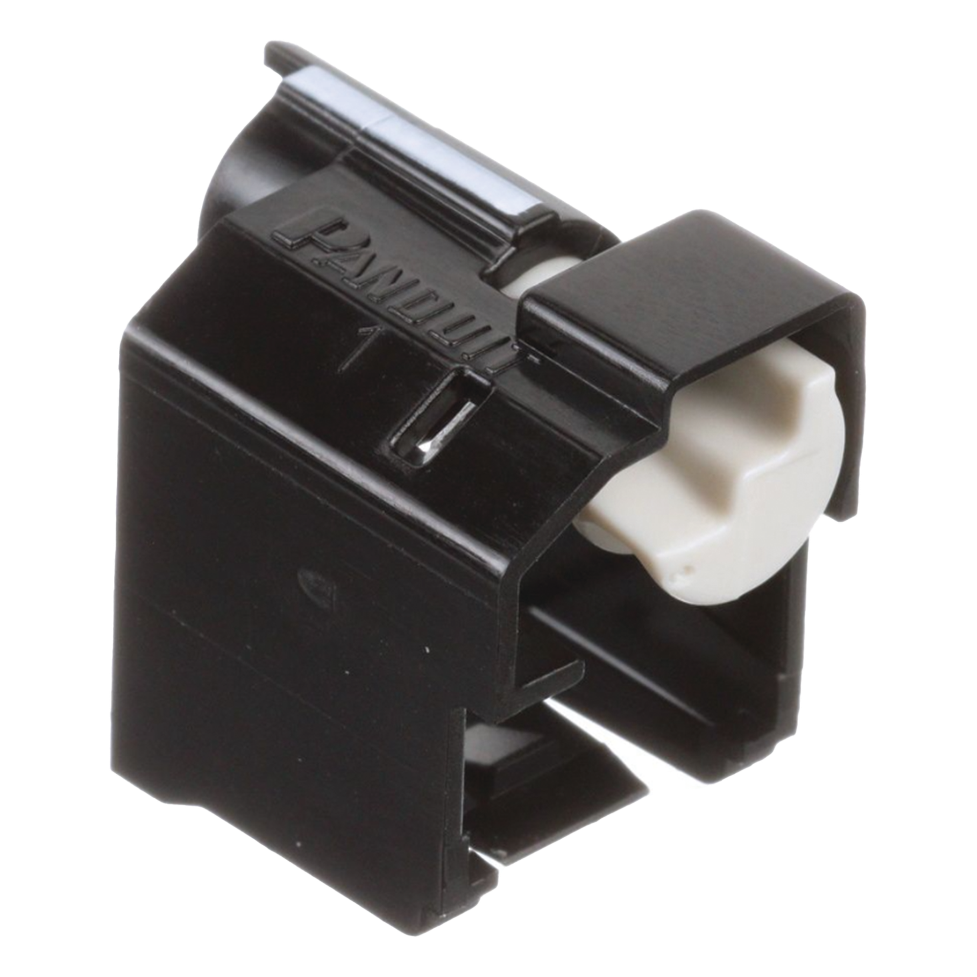 Kit de Dispositivos Anti-Desconexión RJ45 / 10 Unidades / Diseño Compacto / 13.9 mm x 19.05 mm (0.55' x 0.75') / Color Negro — PANDUIT · SKU PSL-DCPLE-BL