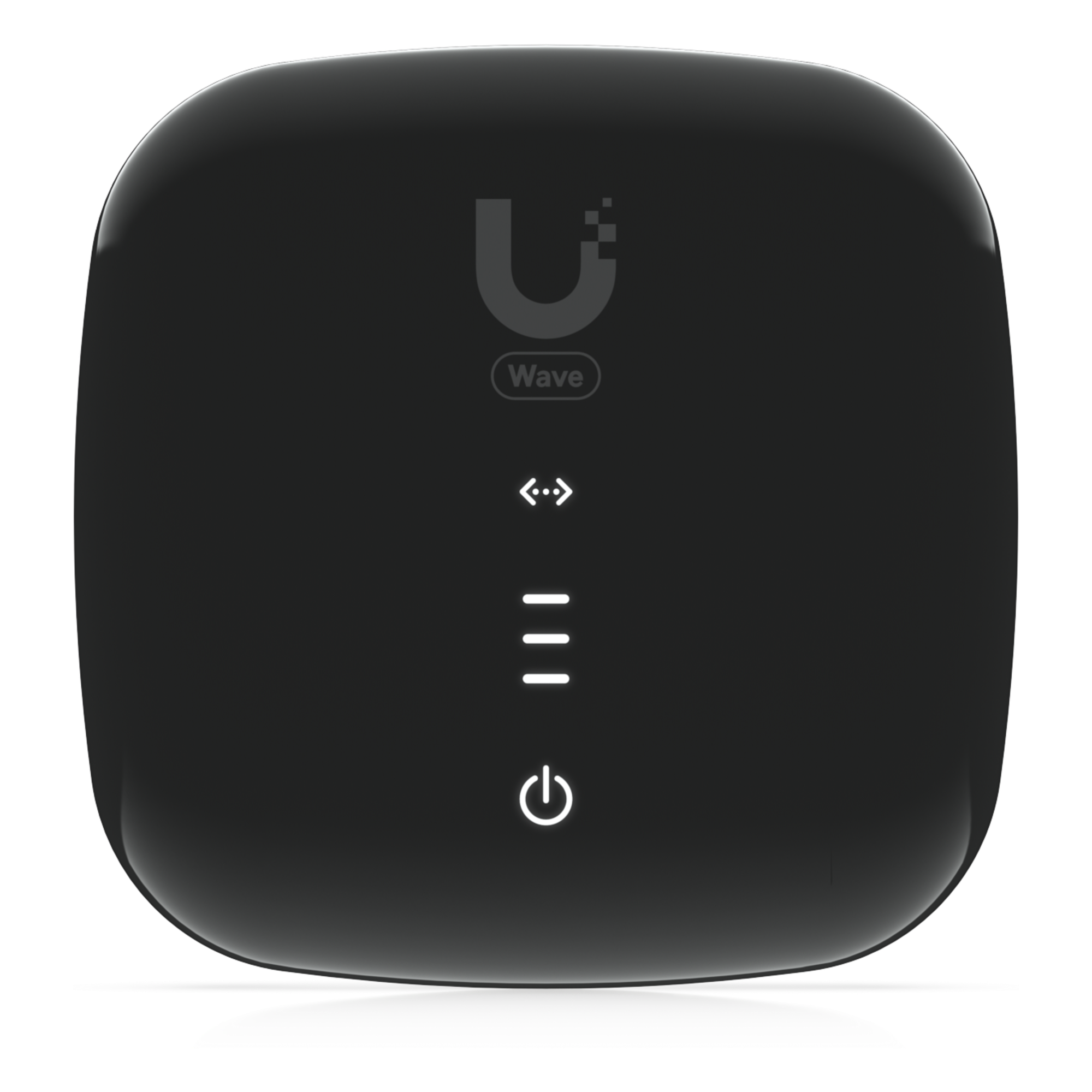 ONU GPON / 2.5 GbE RJ45 / 1.2 Gbps Upstream / 2.5 Gbps Downstream / Alcance 20 km (12.4 mi) / PoE 24 VCC — UBIQUITI · SKU WAVE-FIBER-ONU