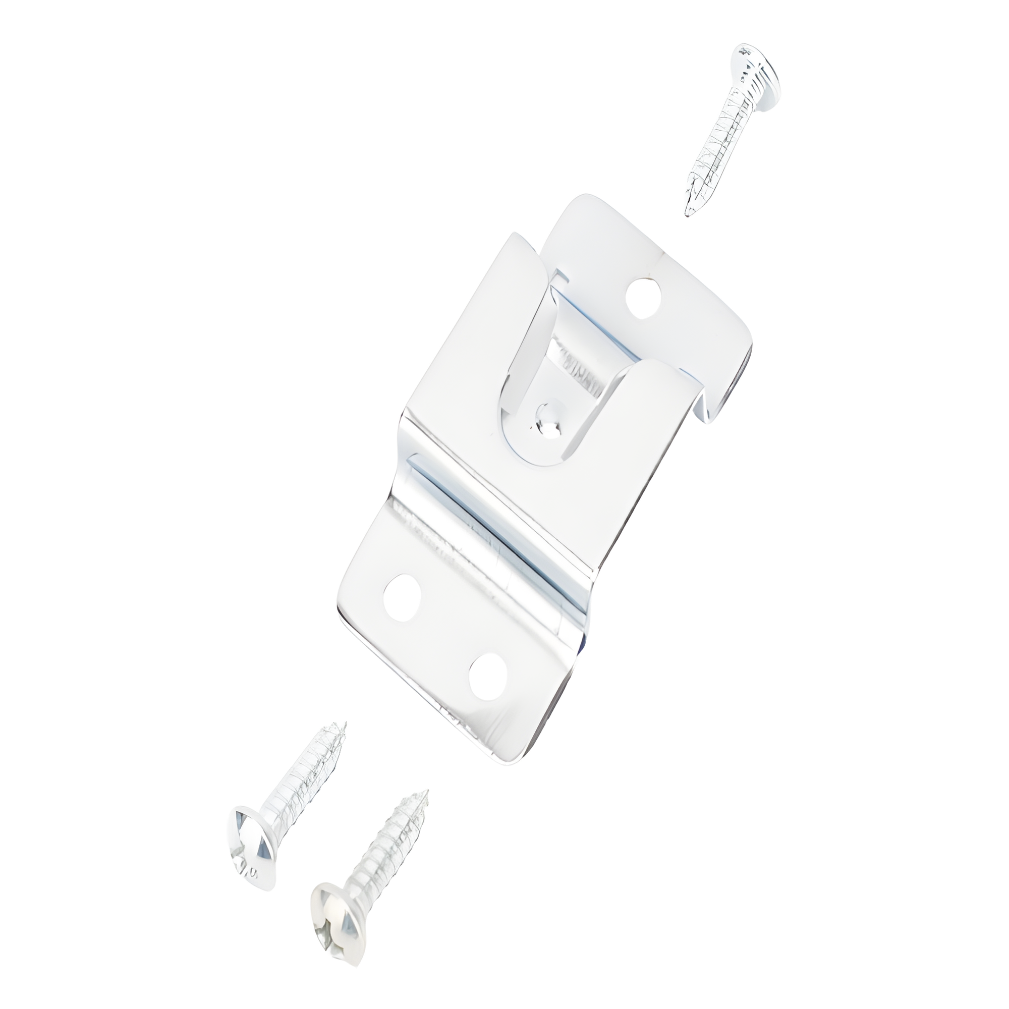 Clip de Metal para Micrófono / 3 cm x 6 cm / Instalación en Vehículos / 3 Tornillos Incluidos