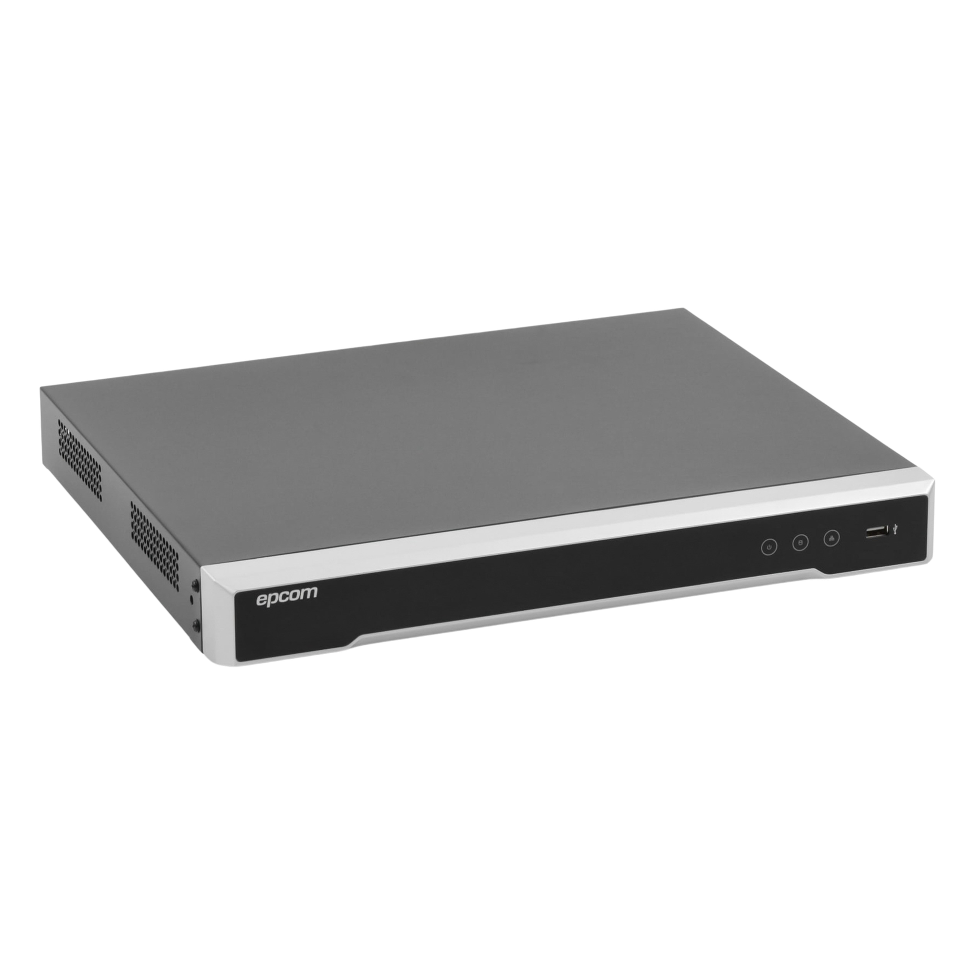 DVR  16 Canales 4K TURBOHD + 16 Canales IP / 8 Megapixel/ Audio por Coaxitron/ 2 Bahías de Disco Duro / 4 Canales de Audio / 16 Entradas de Alarma