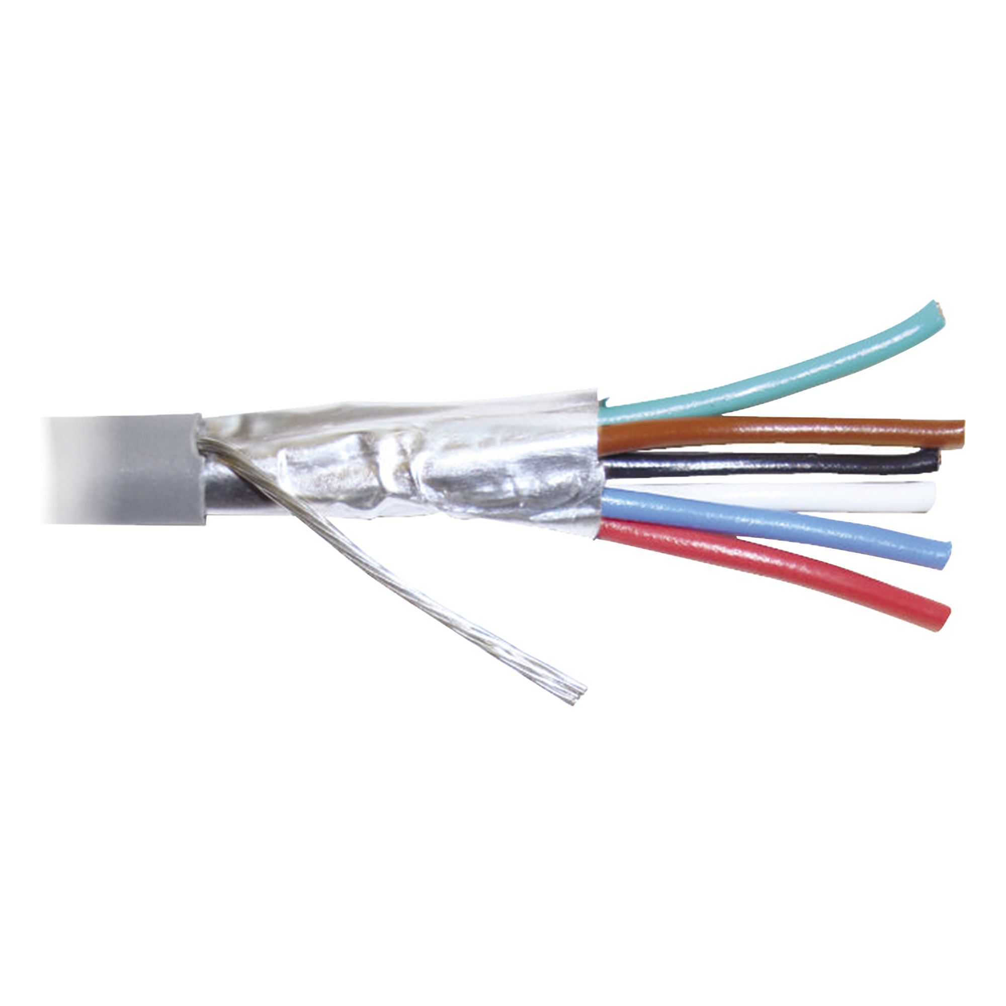 Bobina de Cable / 8 Conductores / 22 AWG / 305 m (1000 pies) / CMR / Blindado / -20°C a 60°C / 3.7 mm — VIAKON · SKU WZ12