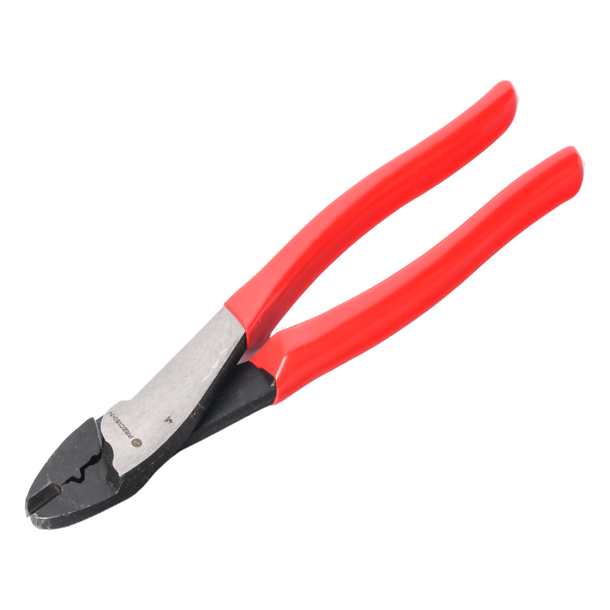 Pinza Ponchadora / 9.5" (241.3 mm) / Terminales Aislados y No Aislados / Rango 22-10 AWG / Cortacables Integrado / Acero Templado — PRECISION · SKU PST-H010-08