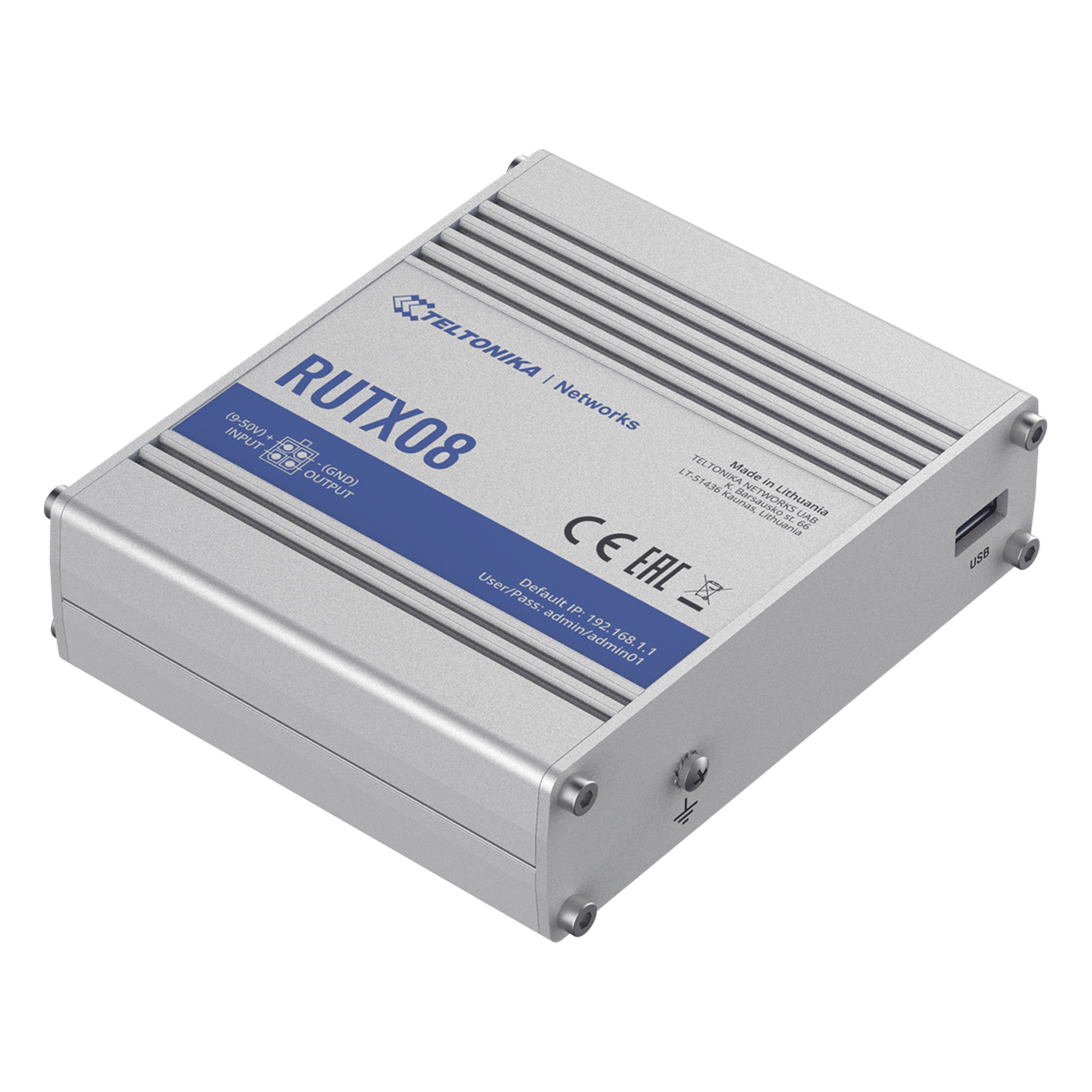 Router Industrial Ethernet VPN / 4 Puertos Gigabit / Quad-Core 717 MHz / 256 MB RAM / RMS / -40°C a 75°C (-40°F a 167°F)