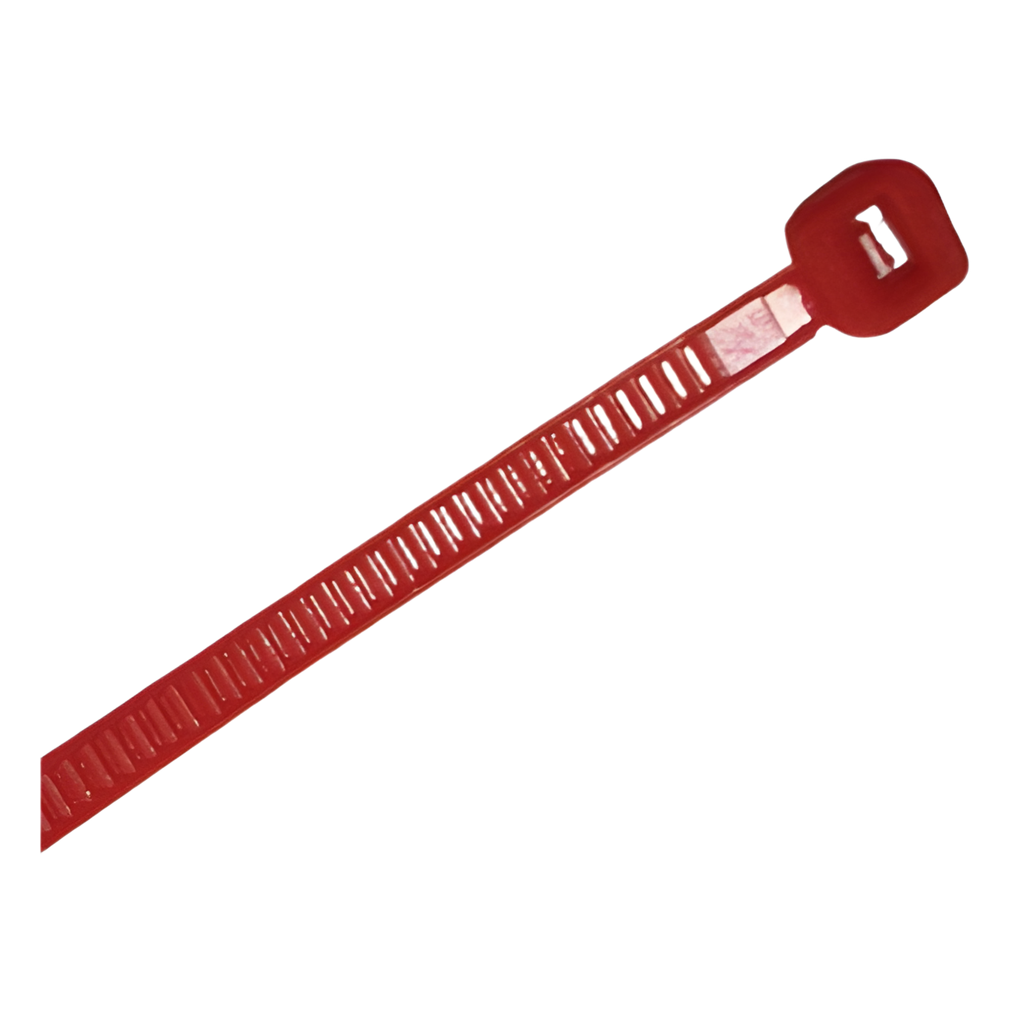 Cincho de Nylon / 4.8 x 300mm / 22 kg Tensión / Rojo / 100 pzs / -40°C a +80°C / 1.02 x 0.19 pies — THORSMAN · SKU TH-300-R