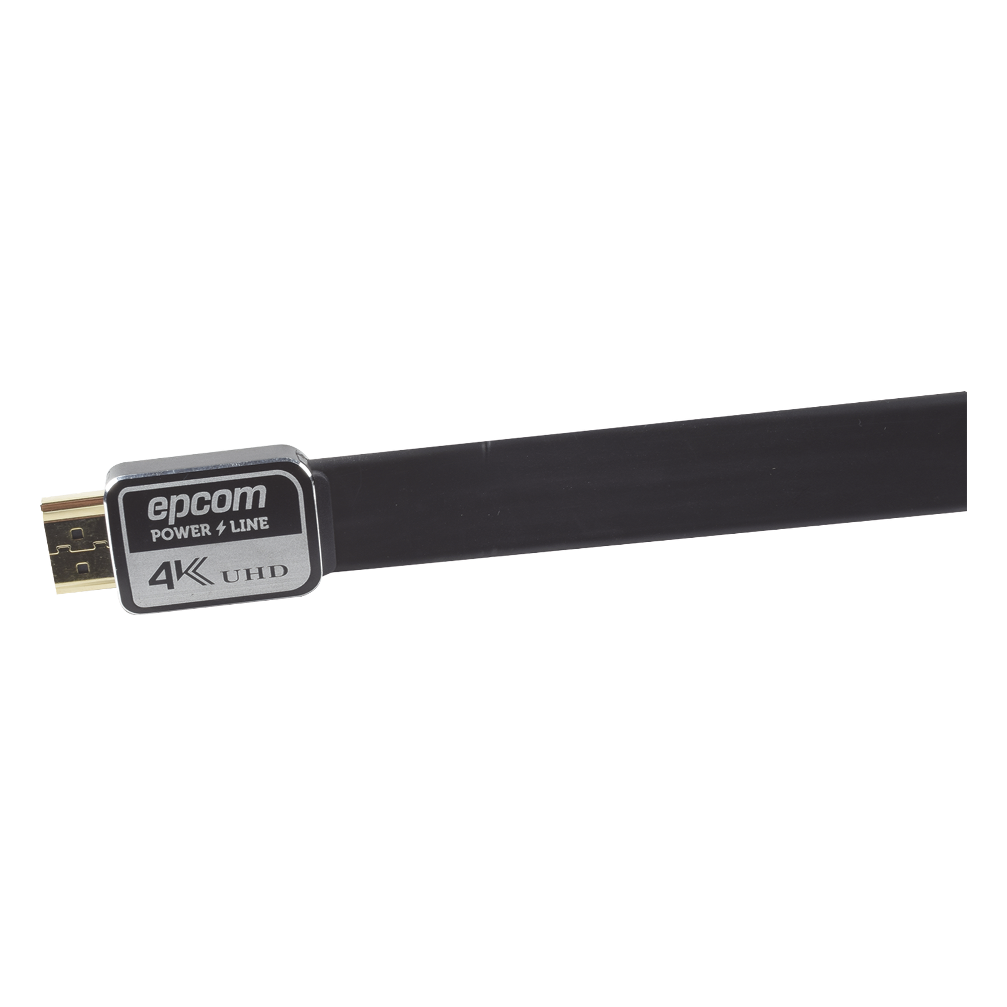 Cable HDMI Plano / 4K Ultra HD / 1.8 m (5.90 ft) / Conectores Oro 24K / Audio Dolby TrueHD / 120Hz-480Hz