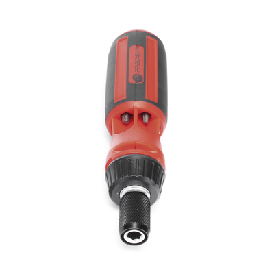 Desarmador 6 en 1 con Mango de Agarre Plástico (Torx #10 y #20, Hexagonal #5, PH0, PH2, Plana #5) 
