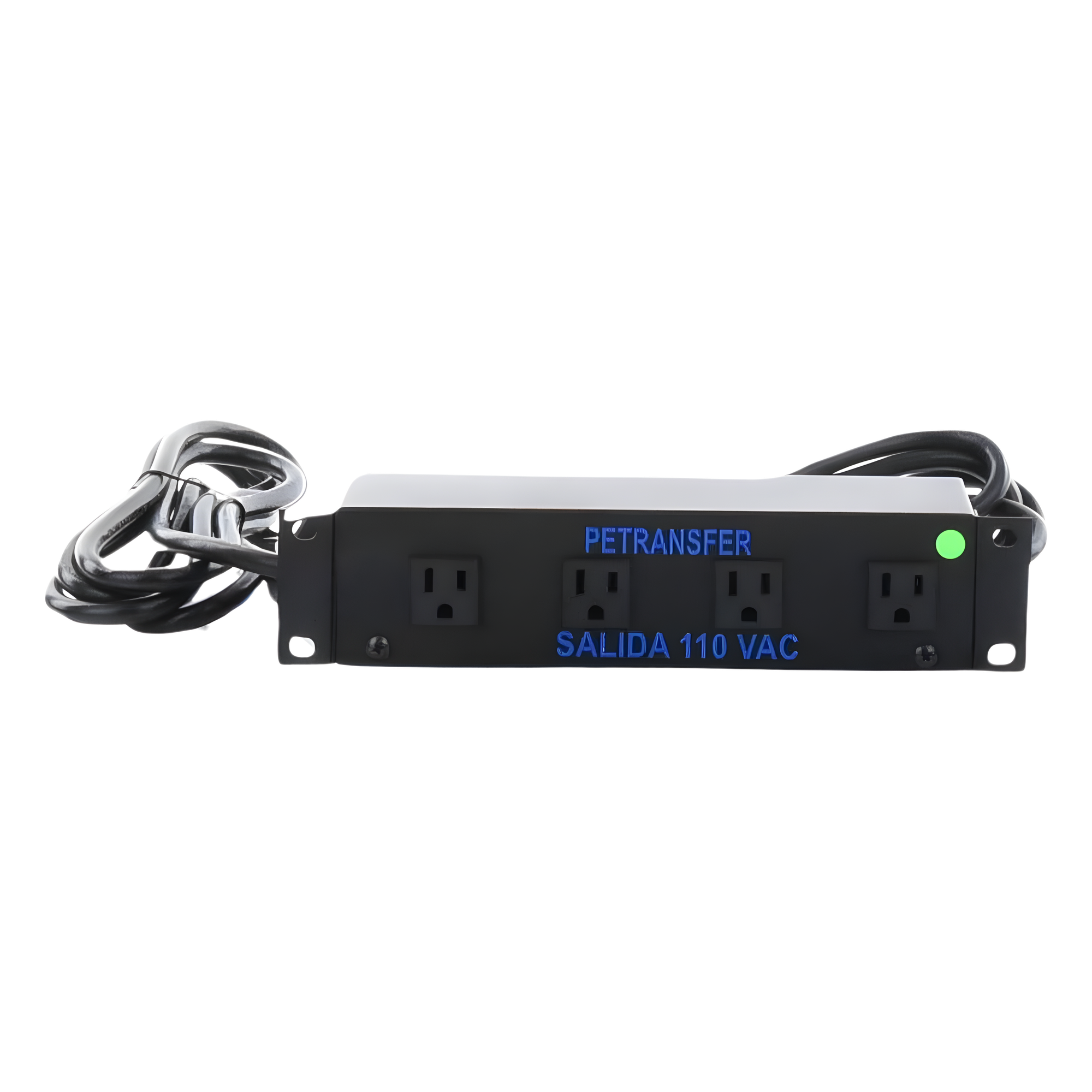 Interface de Transferencia Automática / Conmutación en 15 ms / 4 Salidas NEMA 5-15R / 20 A Total / 110 VCA 50/60 Hz / Detección 75-77 VCA