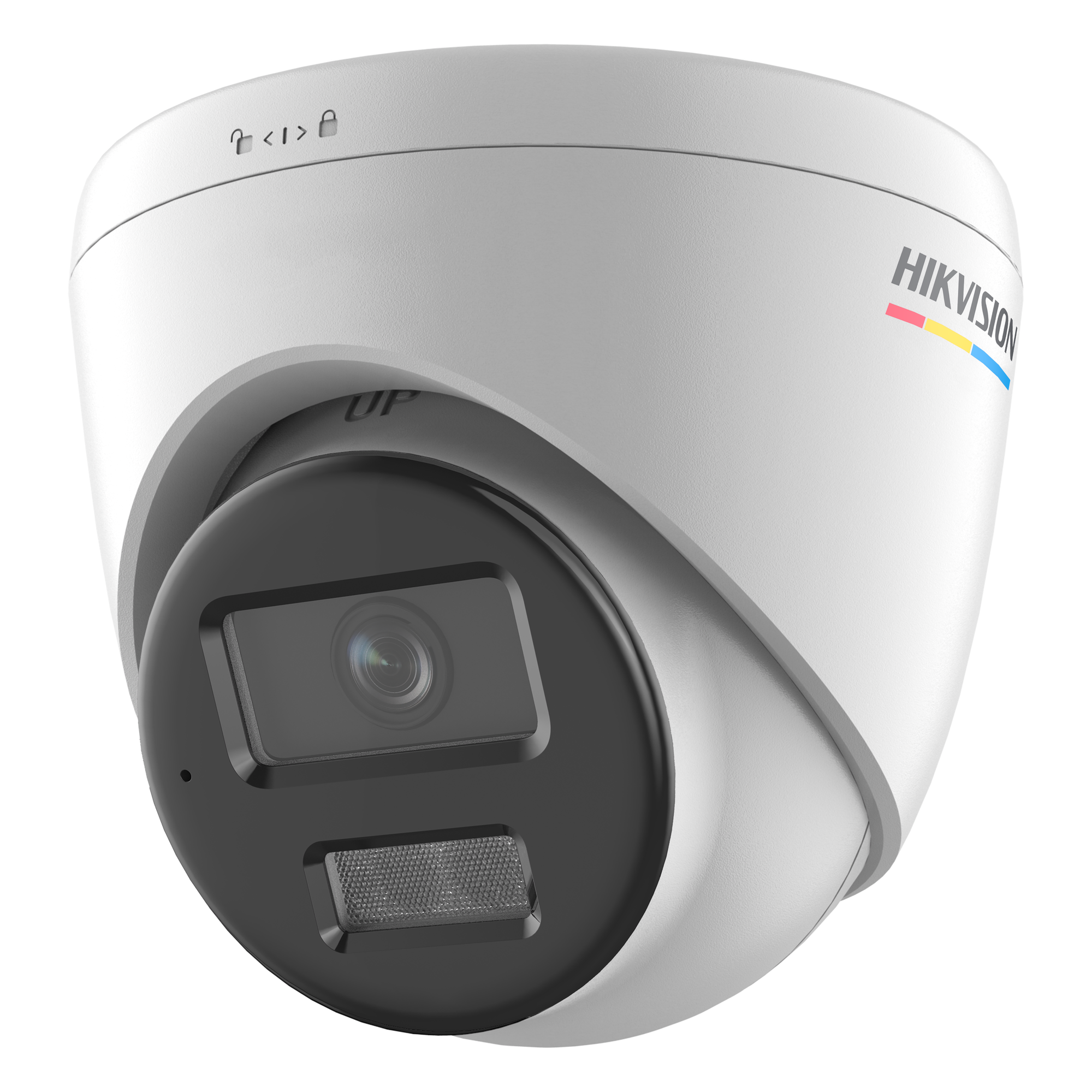 Cámara Turret IP / 6 Megapixel / Dual Light 30 m (98.4 ft) / ColorVu / AcuSense Lite / WDR 120 dB / IP67 / PoE — HIKVISION · SKU DS-2CD1367G3-LIUF