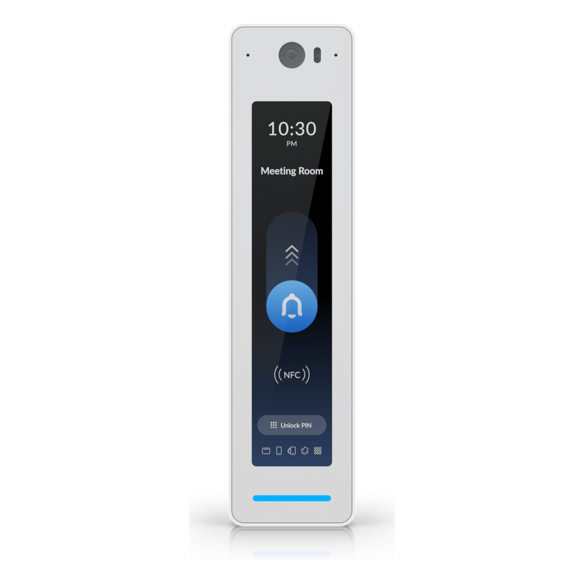 Lector de Acceso IP / 2 Megapixel / NFC / PIN / Reconocimiento Facial / PoE / Intercomunicador Bidireccional / IP55 / Pantalla Táctil 4.7"